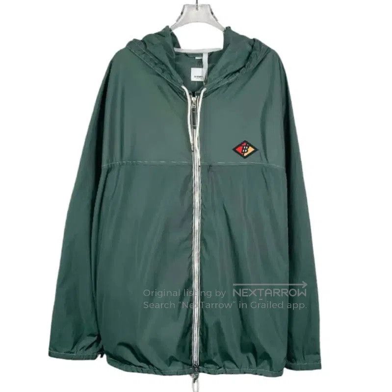 Burberry Burberry Green Nylon Men's Jacket. Size US XXL / EU 58 / 5 - 1 Thumbnail