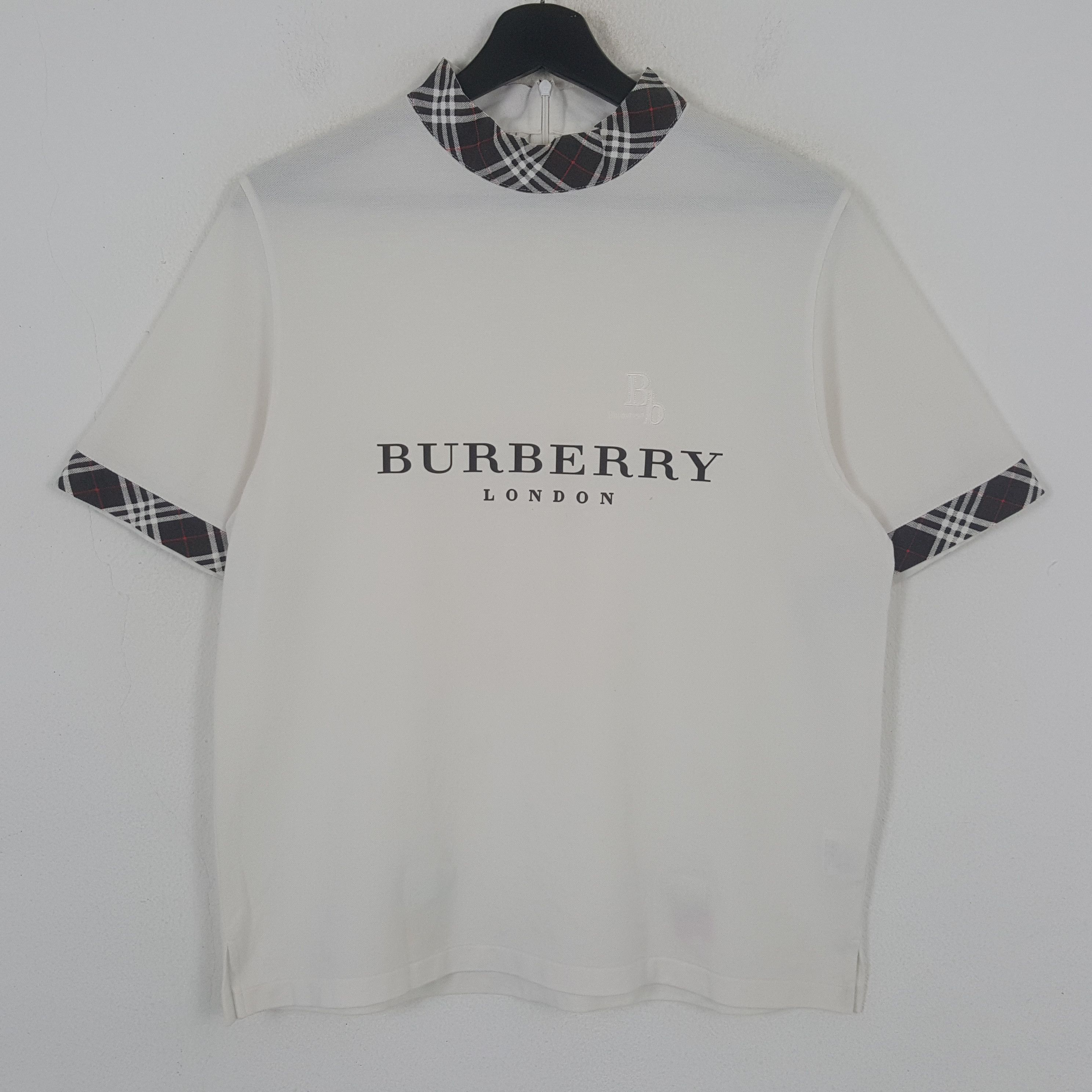 Burberry BURBERRYS Fashion Brand Custom Art Tshirt C285N4 Size US M / EU 48-50 / 2 - 1 Thumbnail