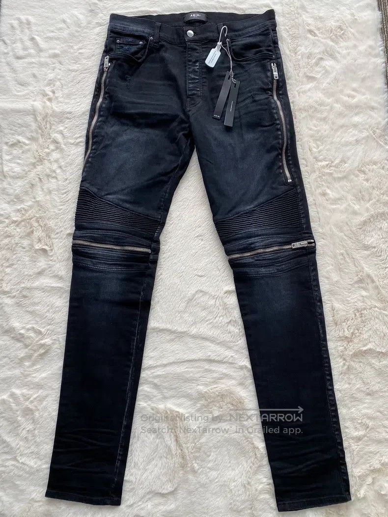 Amiri Amiri Size 36 Washed black mx2 jeans Size US 36 / EU 52 - 1 Thumbnail