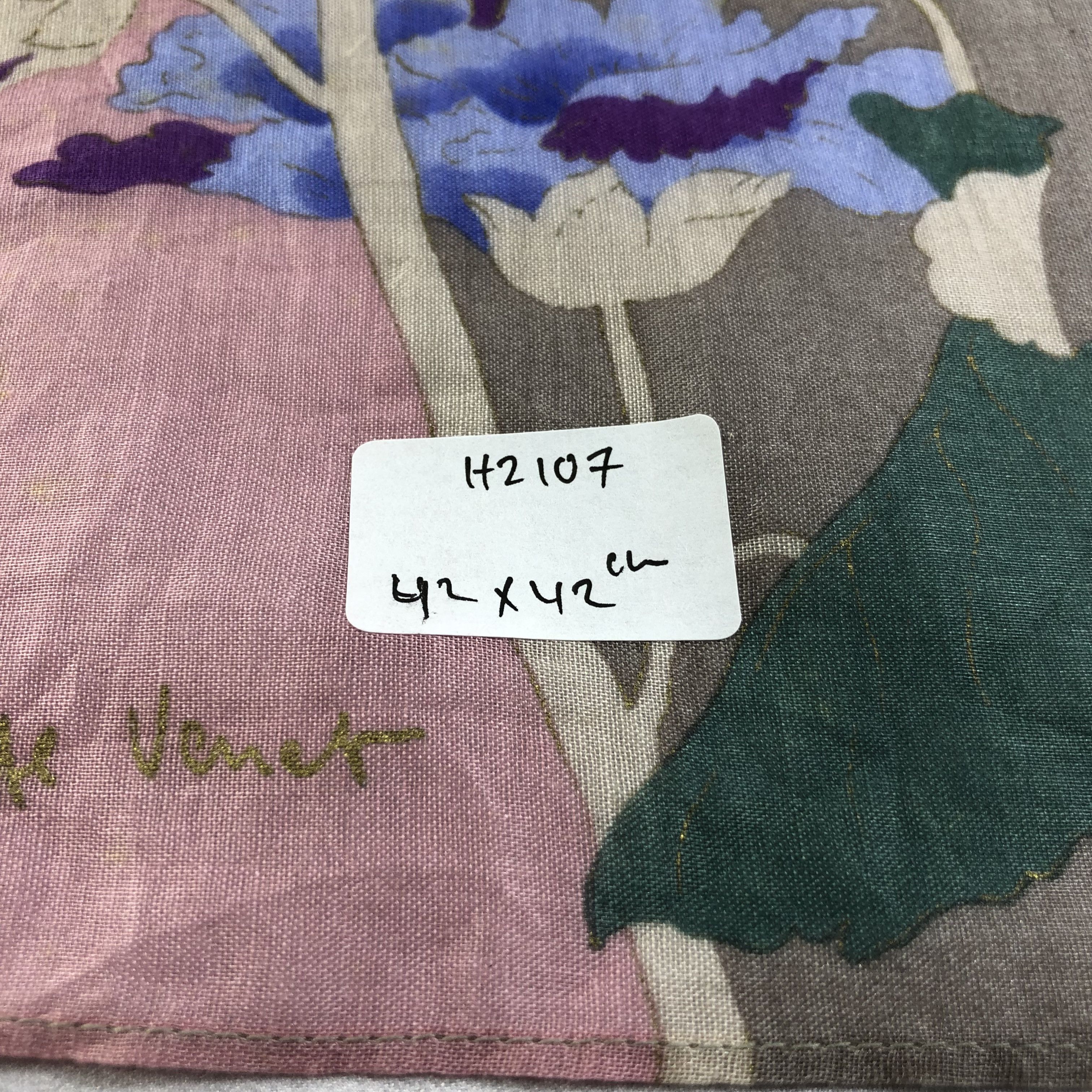 Vintage Philippe Venet Handkerchief Neckerchief Bandana H2107 Size ONE SIZE - 7 Thumbnail