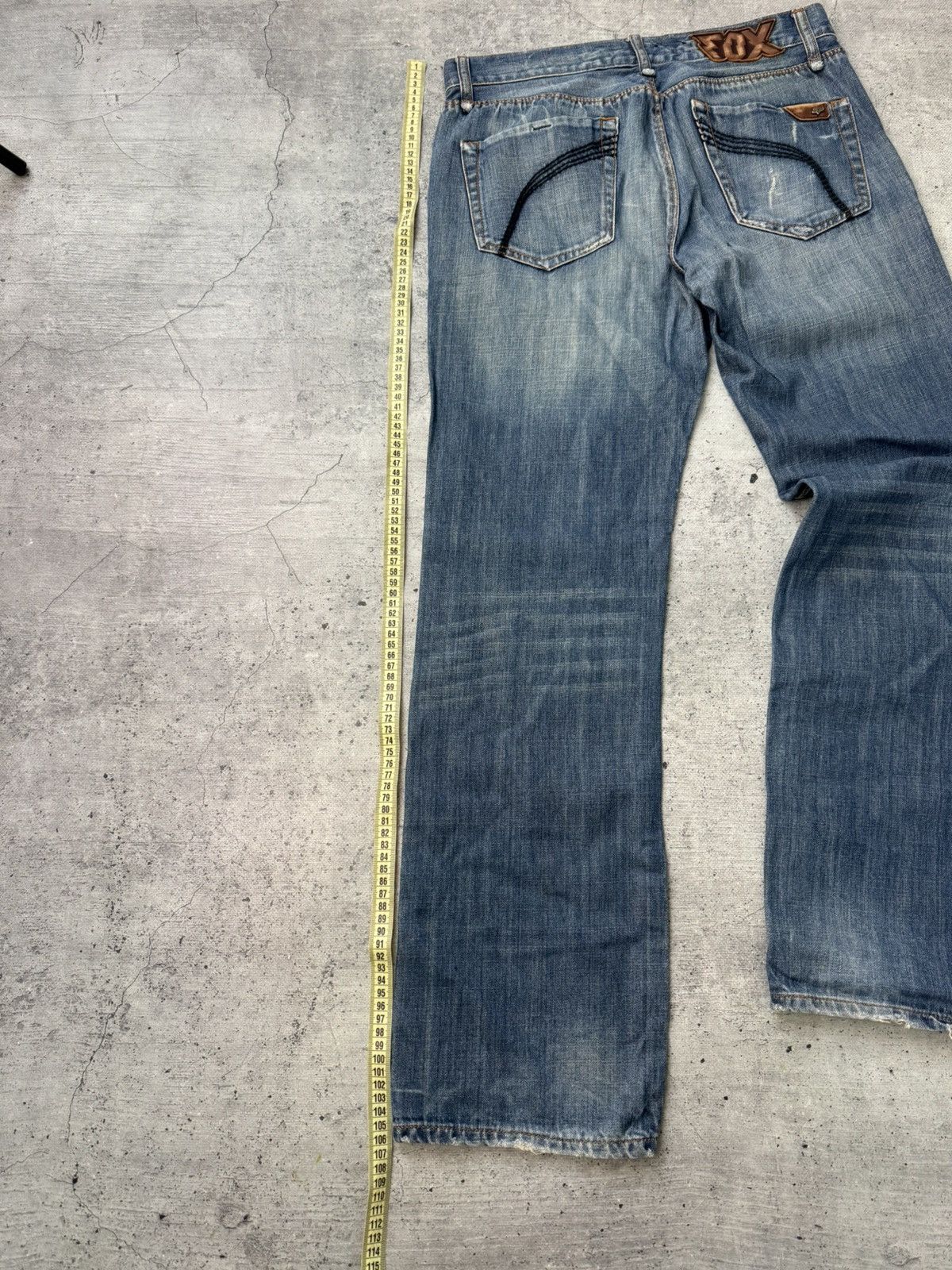Fox Racing Vintage Fox Racing Flared Jeans Size US 33 - 4 Thumbnail