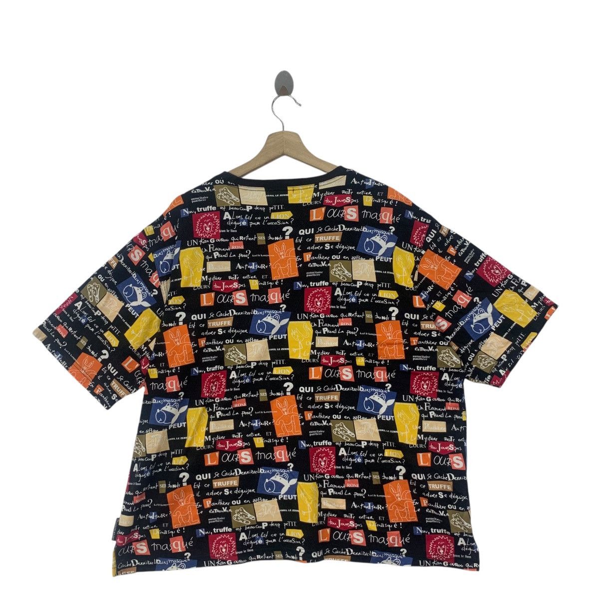 Vintage Vintage 90’ CASTELBAJAC SPORT Animal AOP Tee Shirt Top Size XL / US 12-14 / IT 48-50 - 4 Thumbnail