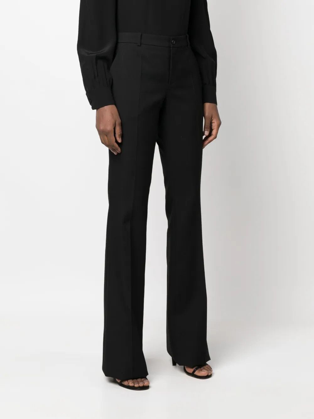 Saint Laurent Paris o1y0126 Casual Pant in Black Size 32" / US 10 / IT 46 - 2 Thumbnail