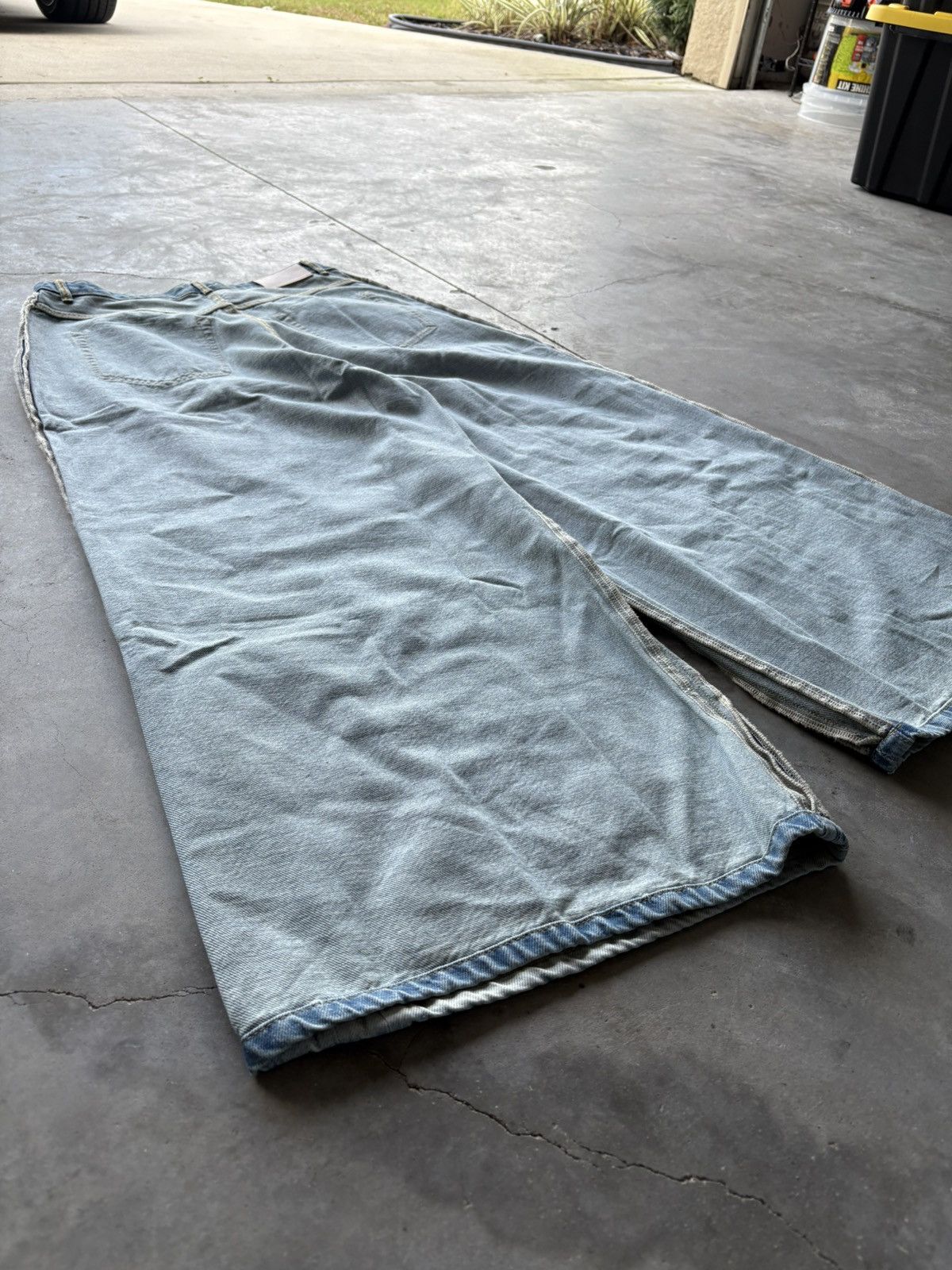Other Wide-Leg Denim Pants - Structured Silhouette Size US 33 - 5 Thumbnail