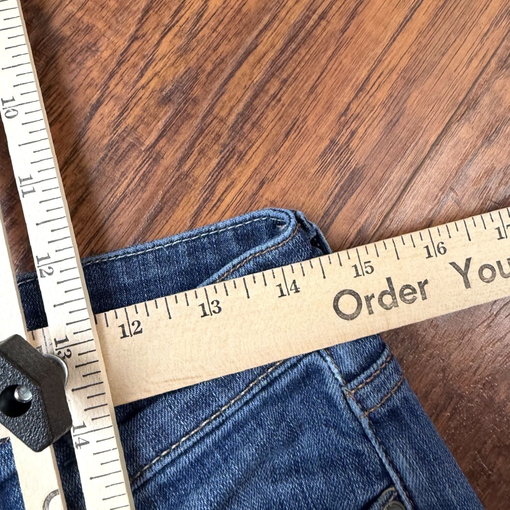 Ralph Lauren Denim & Supply Ralph Lauren Jeans Womens 30 Bootcut Skinny Stretch Low Rise 28x30 Blue Denim Jumpers? Size 30" / US 8 / IT 44 - 5 Thumbnail