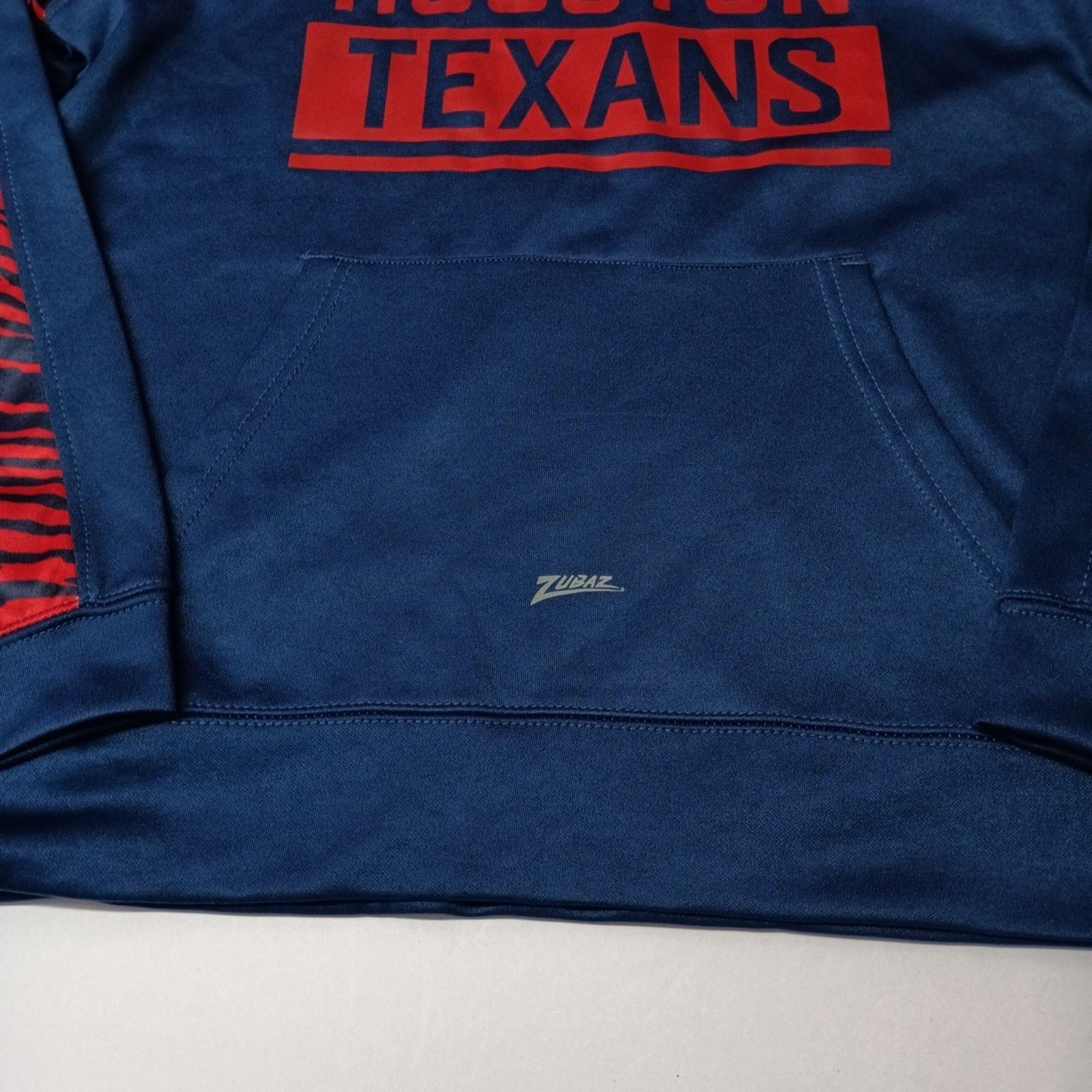 Zubaz Zubaz Men's M Houston Texans Team Zebra Accents Hoodie NWOT Size US M / EU 48-50 / 2 - 2 Thumbnail