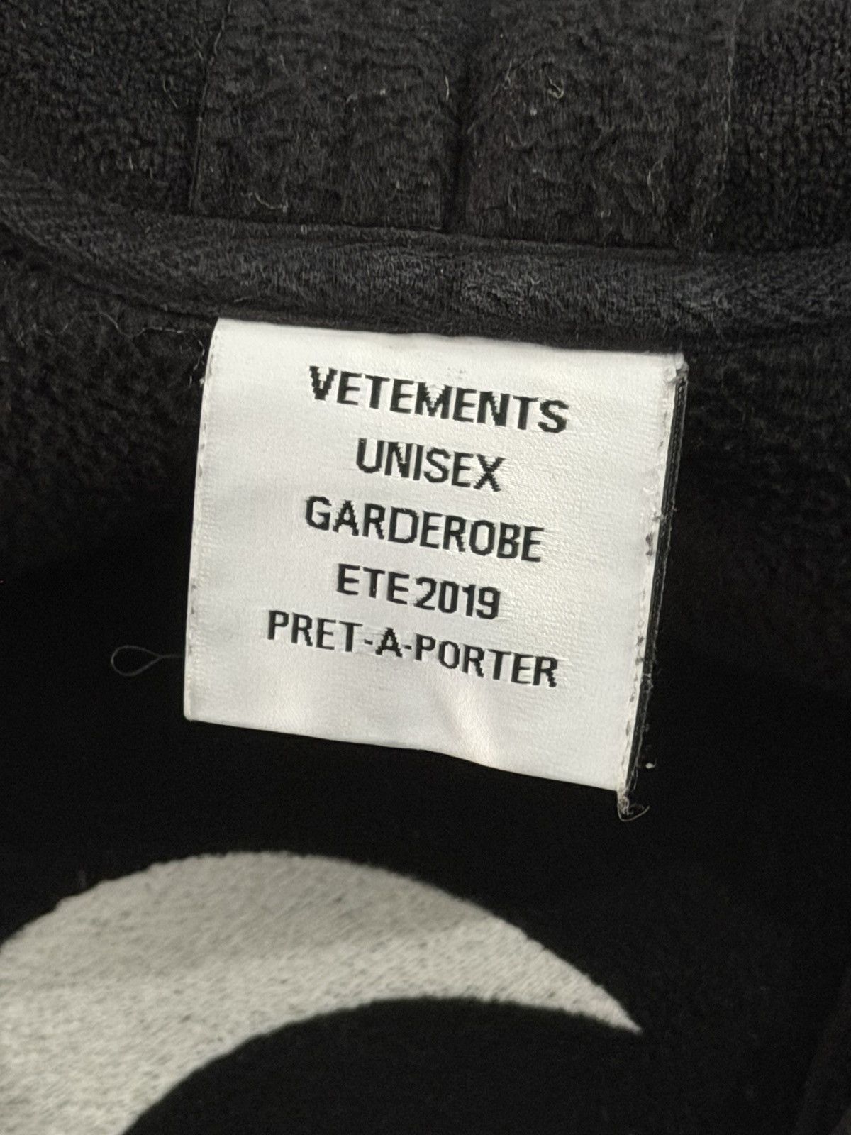 Vetements *RARE* Vetements SS19 Black Gimp Mask Bullet Fleece Hoodie Size US L / EU 52-54 / 3 - 22 Thumbnail