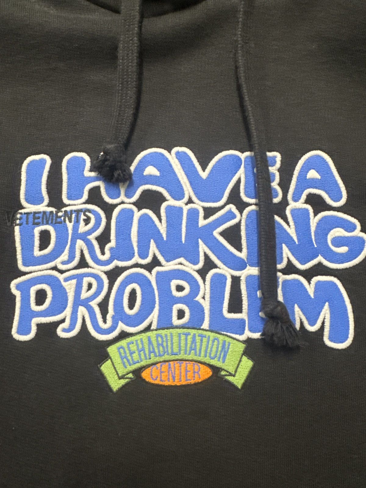 Vetements Vetements “I Have A Drinking Problem” Hoodie Size US XS / EU 42 / 0 - 3 Thumbnail