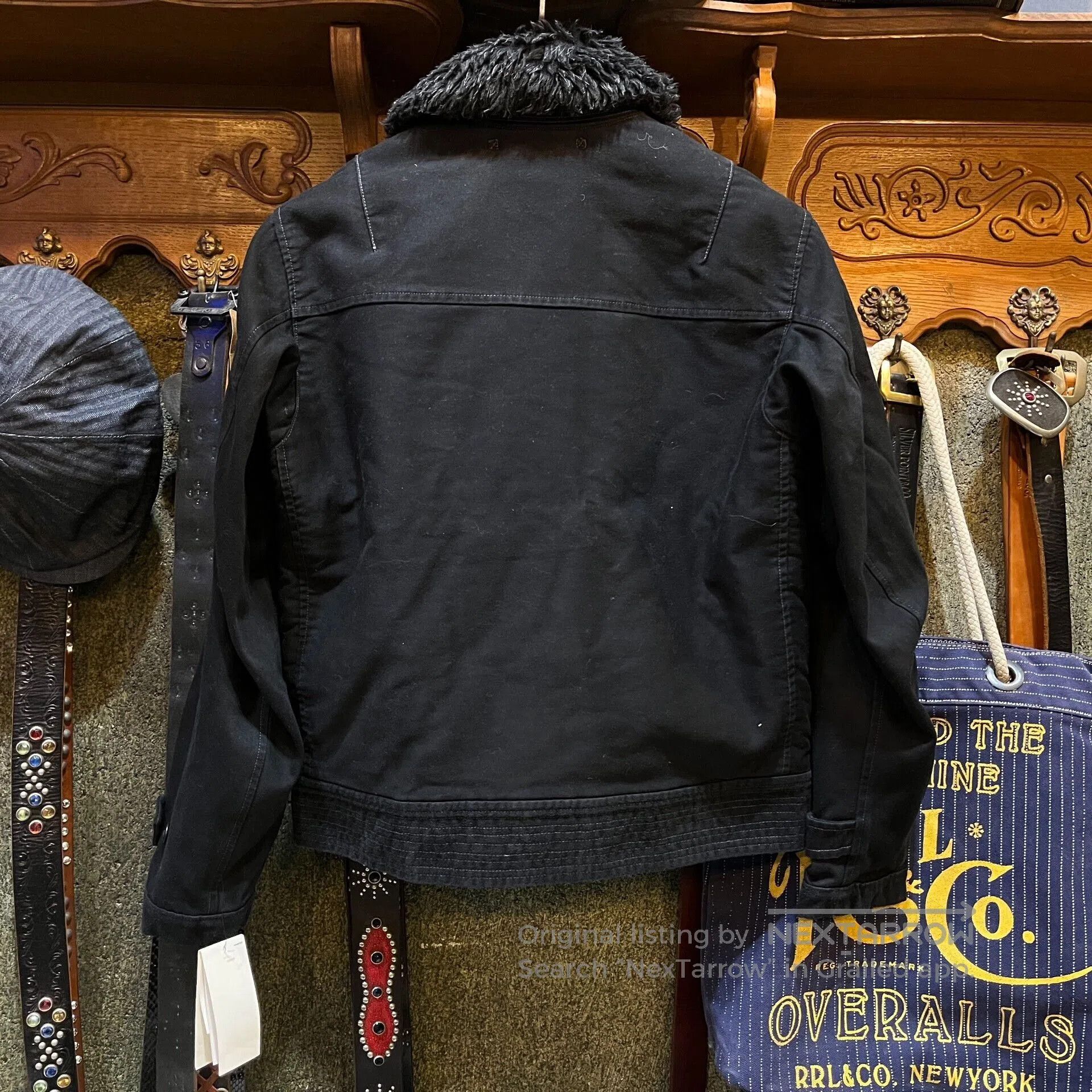 RRL Ralph Lauren RRL Faux Fur Jacket for Autumn Winter. Size US M / EU 48-50 / 2 - 2 Thumbnail