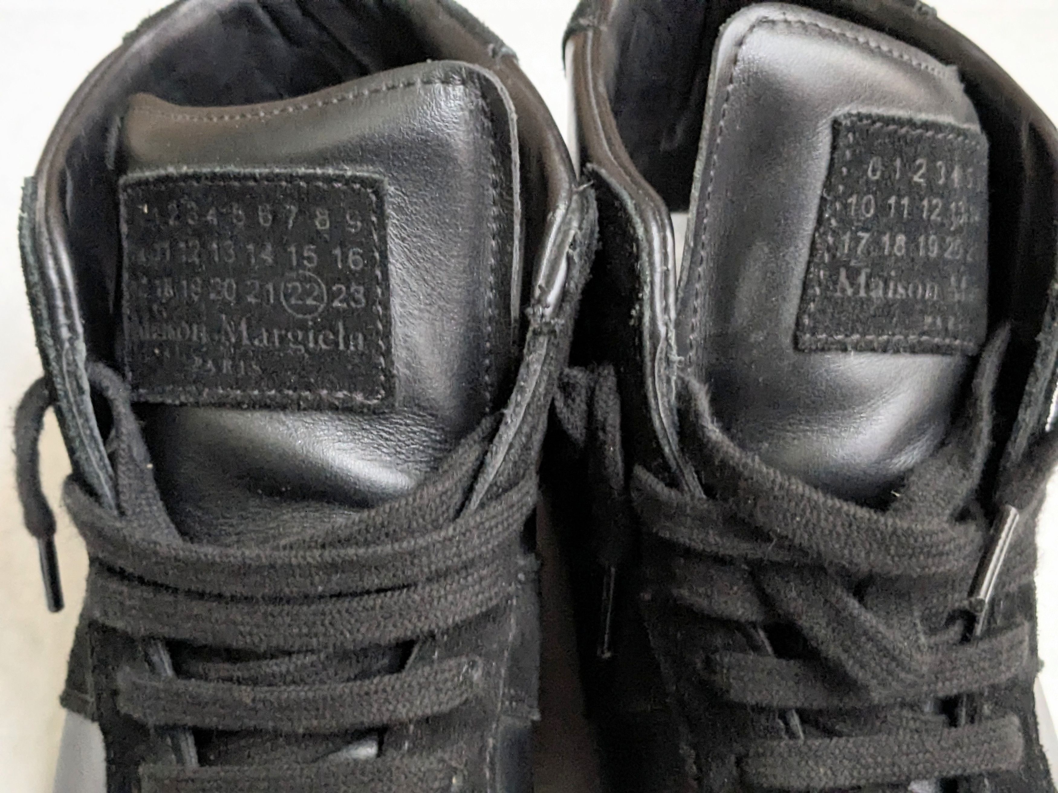 Maison Margiela Maison Margiela Replica GAT Black 10 43 High Tops Size US 10 / EU 43 - 4 Thumbnail