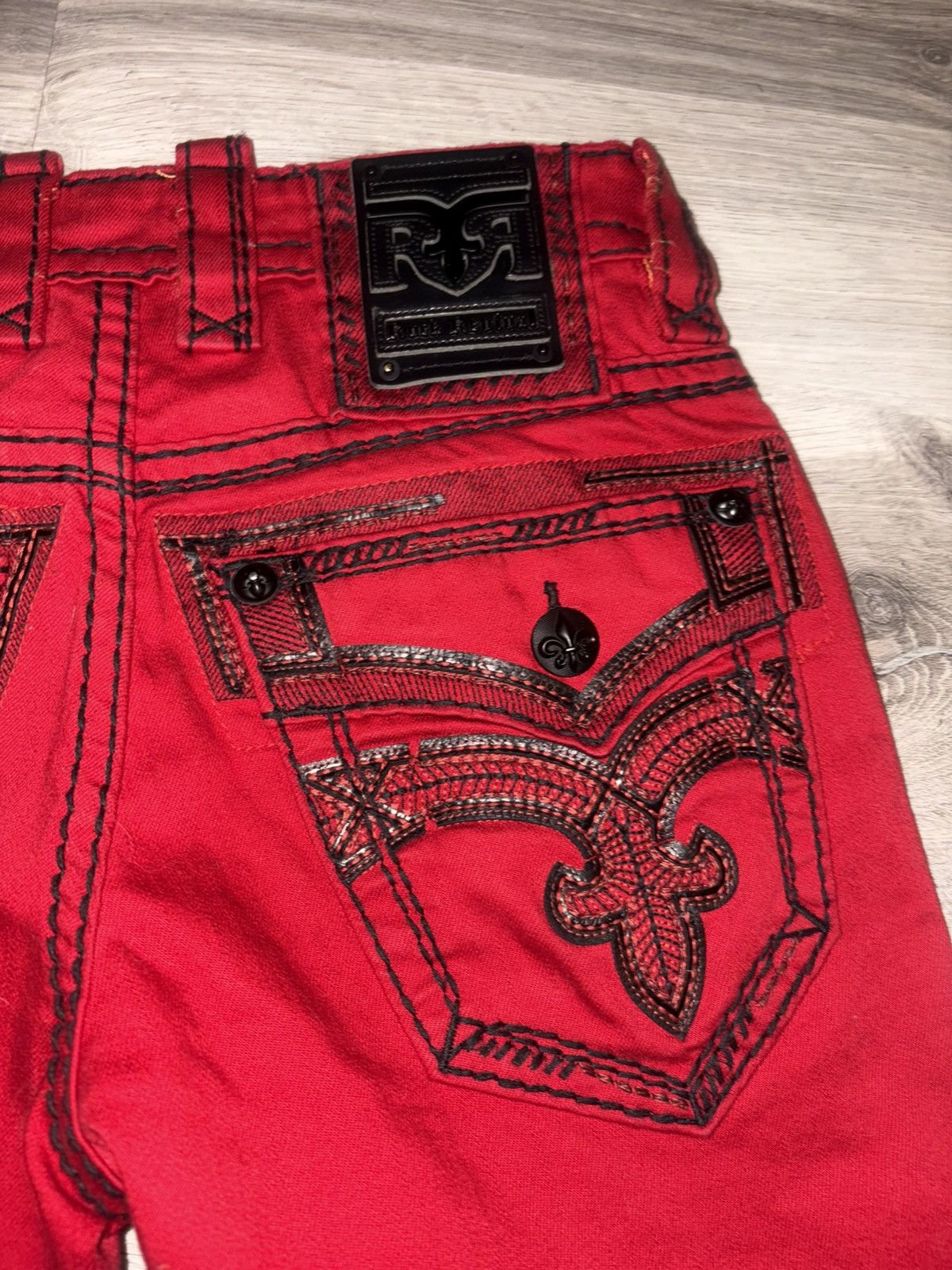 Rock Revival Rock Revival Red Jeans Size US 28 / EU 44 - 7 Thumbnail