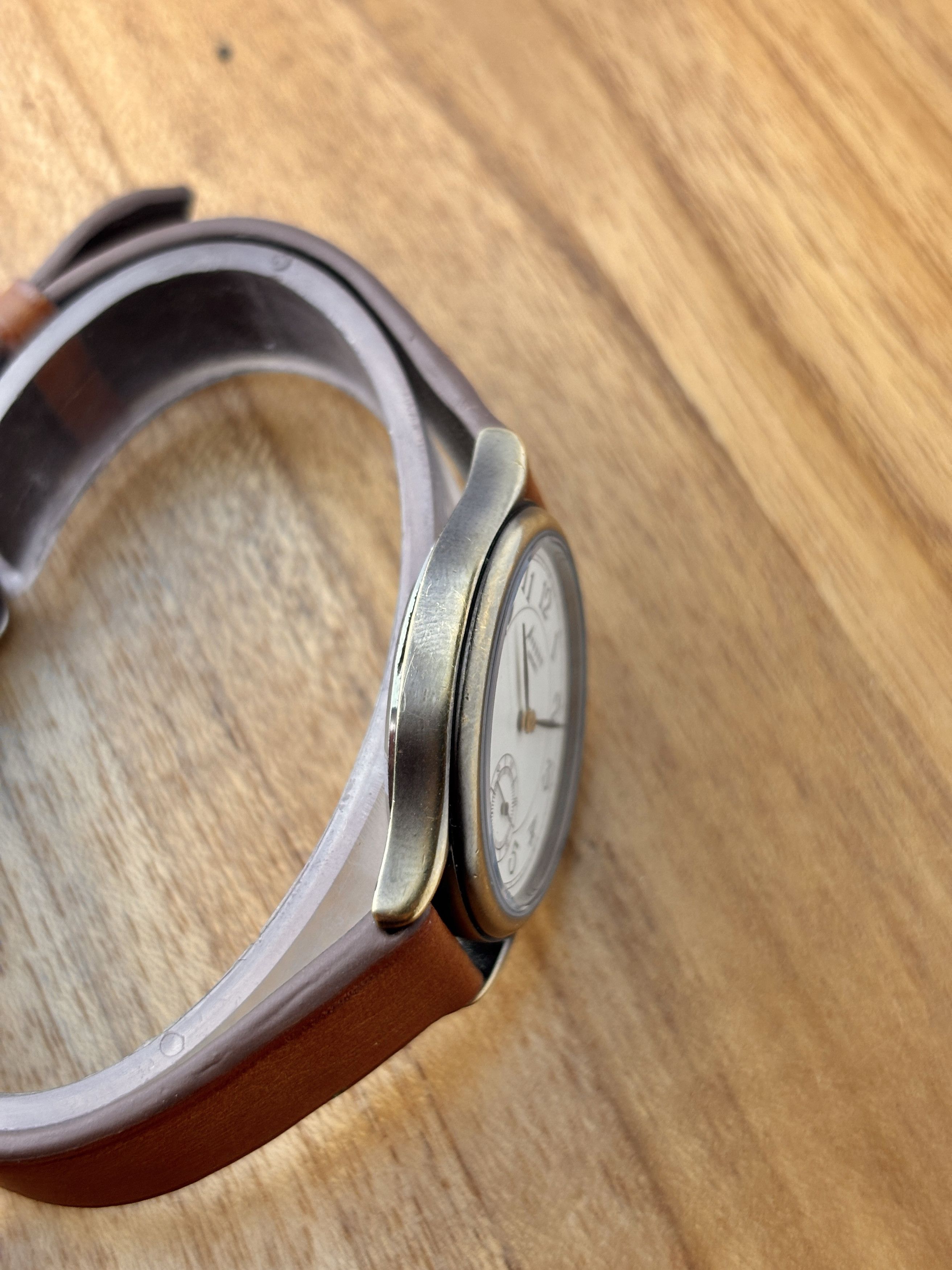 Seiko × Vintage Vintage 80s Seiko Avenue Small Sub Seconds serviced Size 32 - 8 Thumbnail
