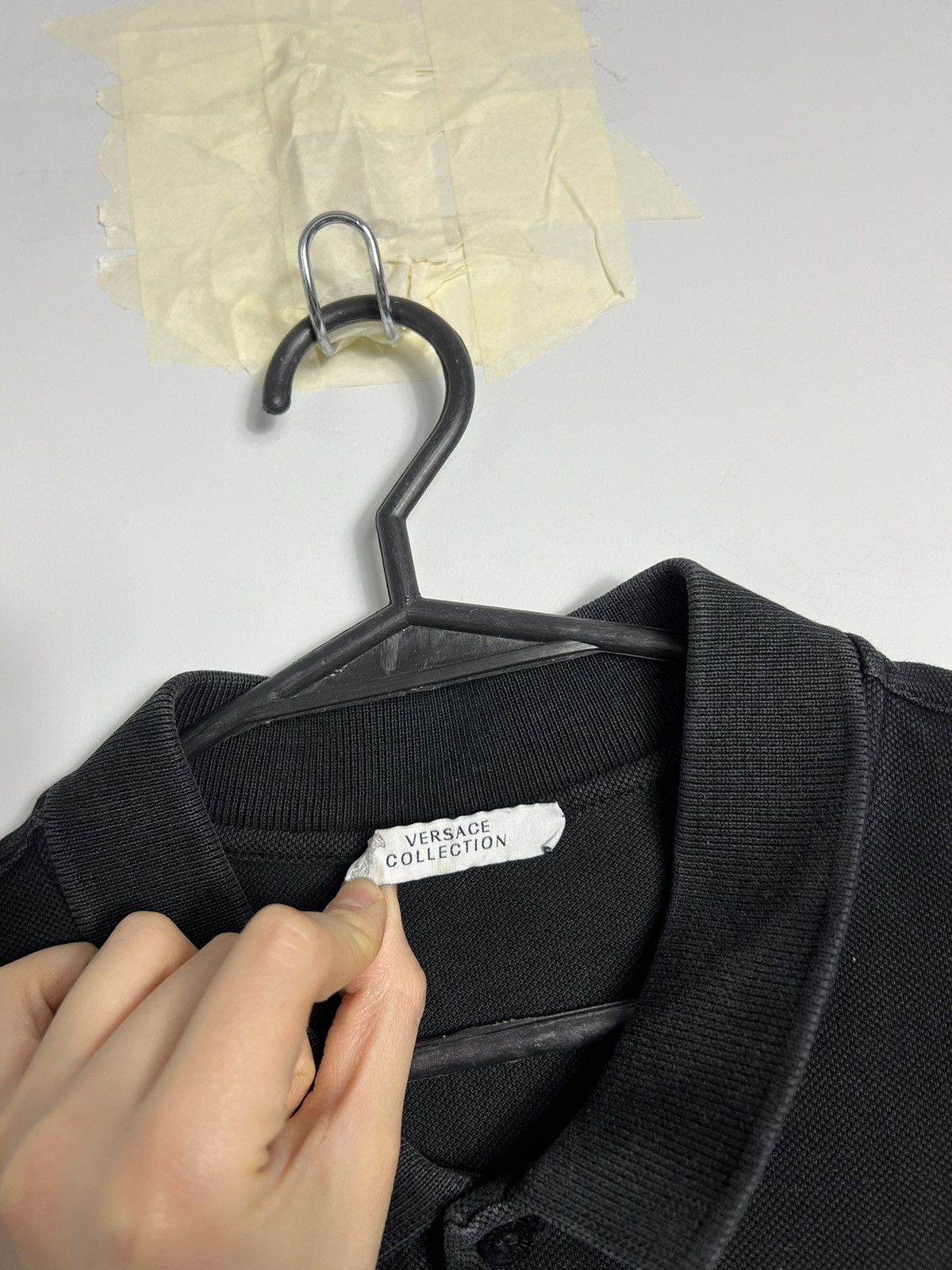 Versace Polo Shirt Versace Collection Black Medusa Size US L / EU 52-54 / 3 - 3 Thumbnail