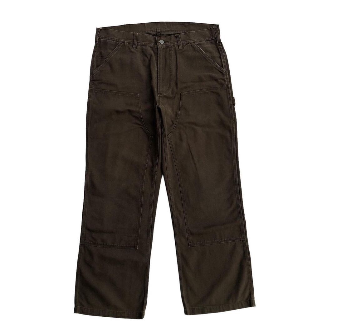 image of Visvim Double Knee Carpenter Pants in Brown, Men's (Size 34)