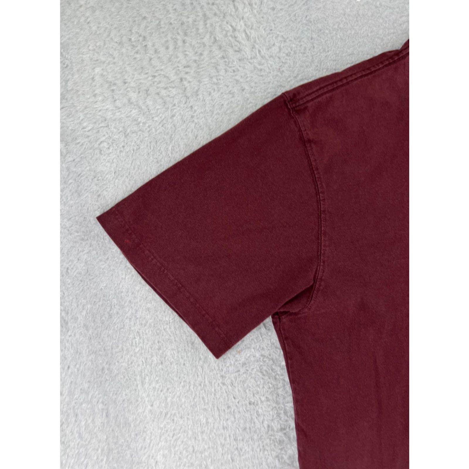 Carhartt Carhartt Mens Shirt L Red Short Sleeve Crew Neck Cotton Workwear Pocket K87 Size US L / EU 52-54 / 3 - 6 Thumbnail