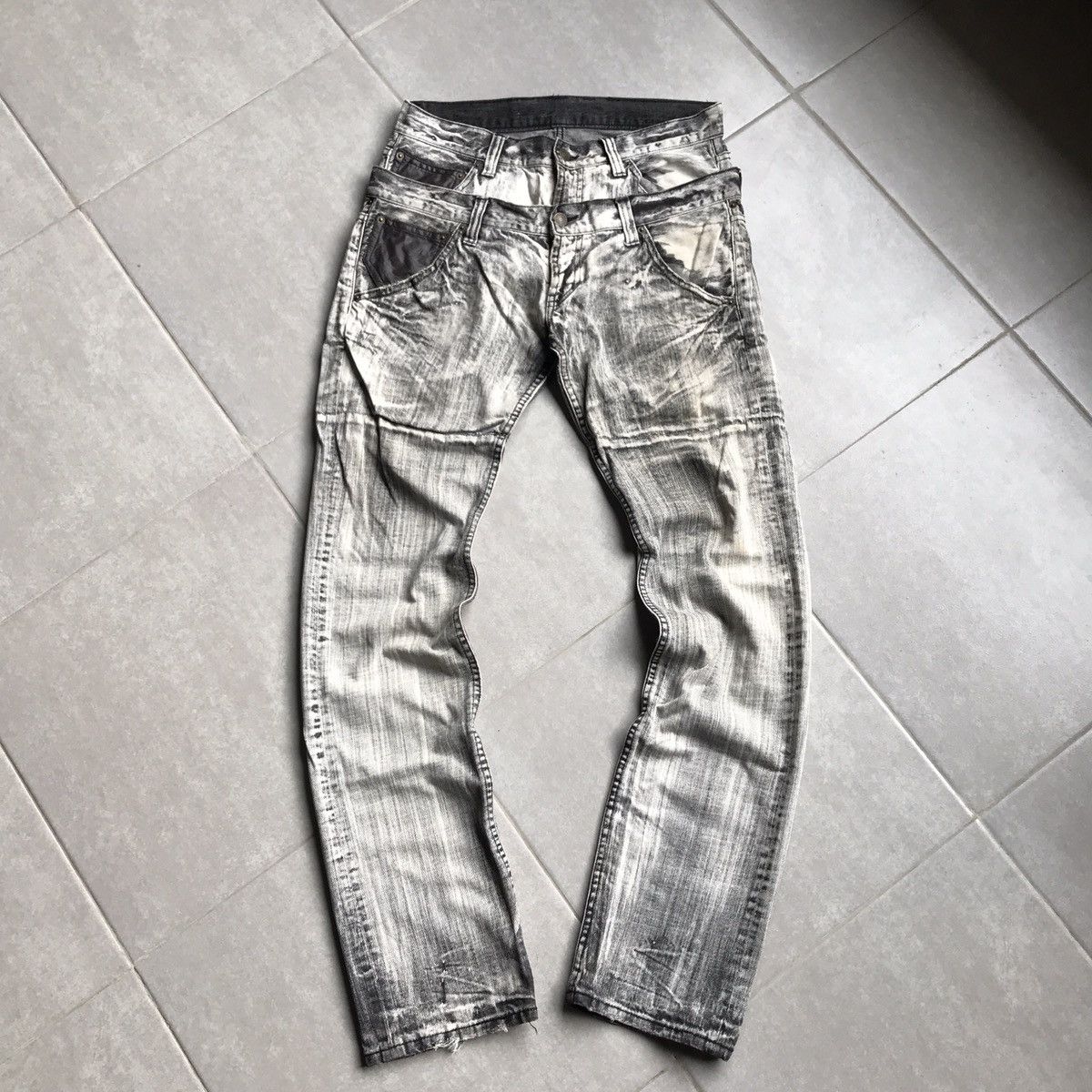 Japanese Brand × PPFM × semanticdesign Double waist jeans Size US 32 / EU 48 - 1 Thumbnail