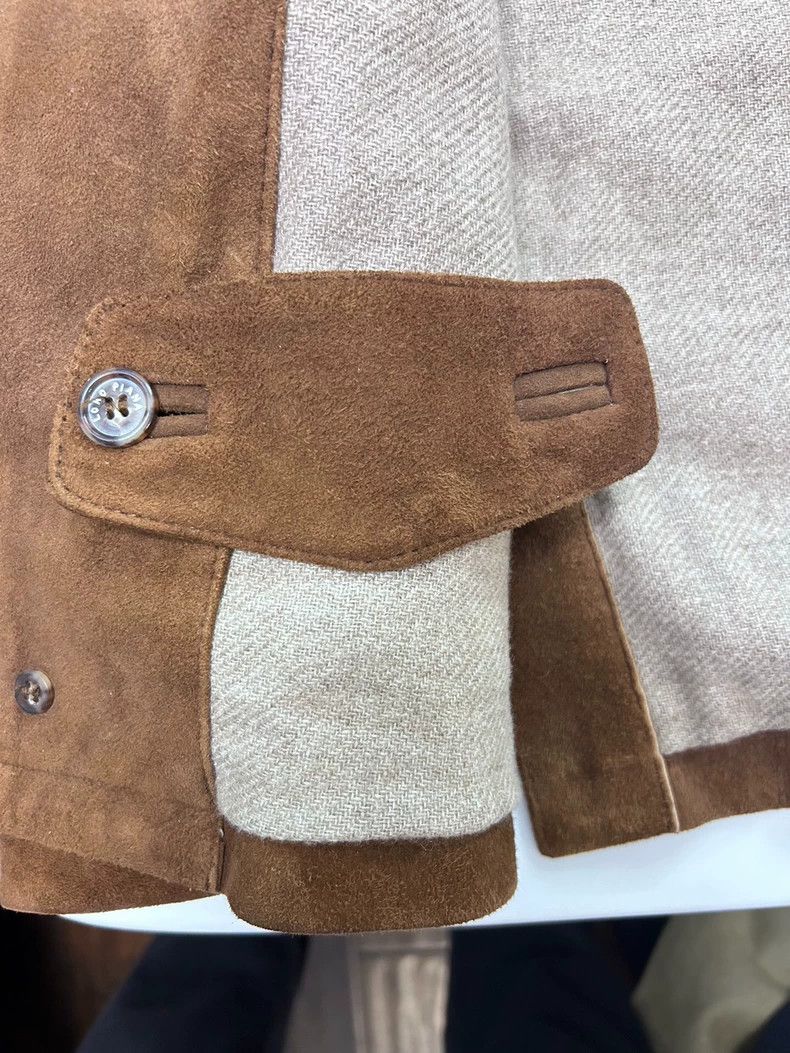 Loro Piana LORO PIANA Deer and sheep fur coat and jacket Size US XXL / EU 58 / 5 - 7 Thumbnail