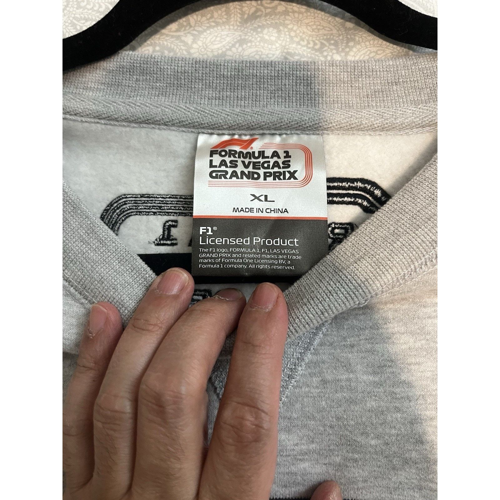 Formula 1 F1 Formula 1 Las Vegas Grand Prix 2024 Sweatshirt XL Gray Size US XL / EU 56 / 4 - 6 Thumbnail