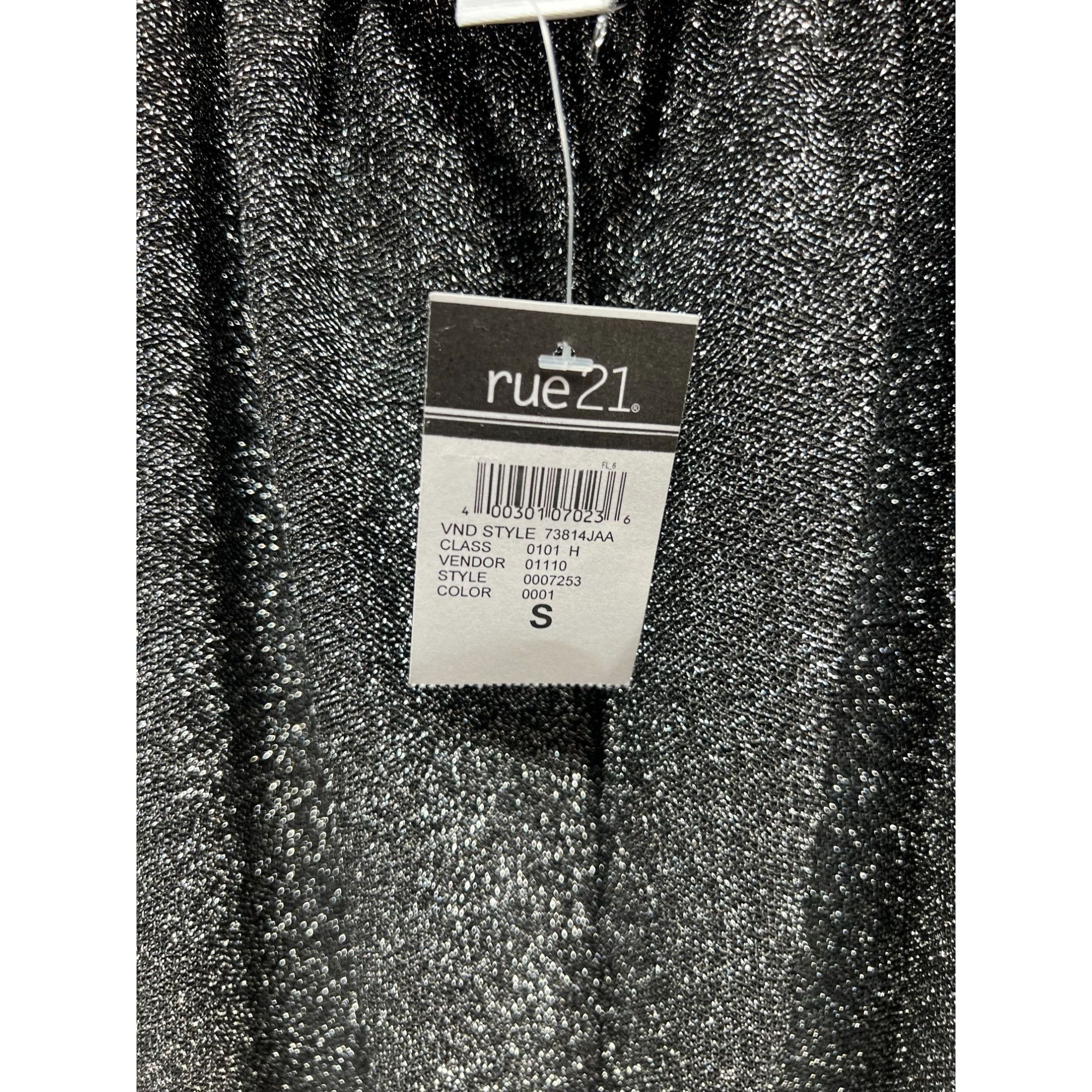 rue21 Rue 21 - Women's Sparkly Sleeveless High Low Hem Ruffle Dres Size S / US 4 / IT 40 - 7 Thumbnail