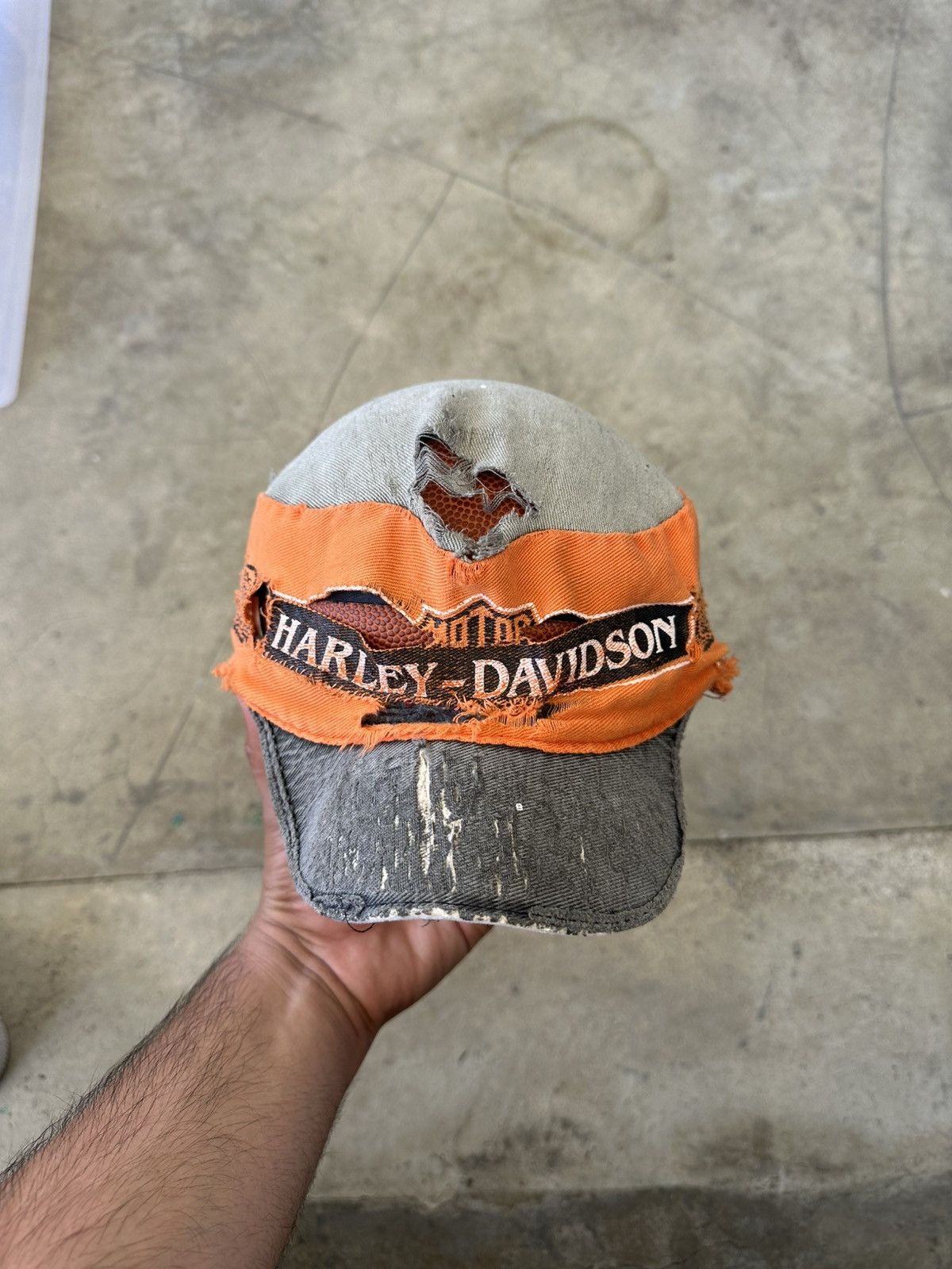 Harley Davidson × Realtree × Vintage Harley Davidson Baseball Hat
