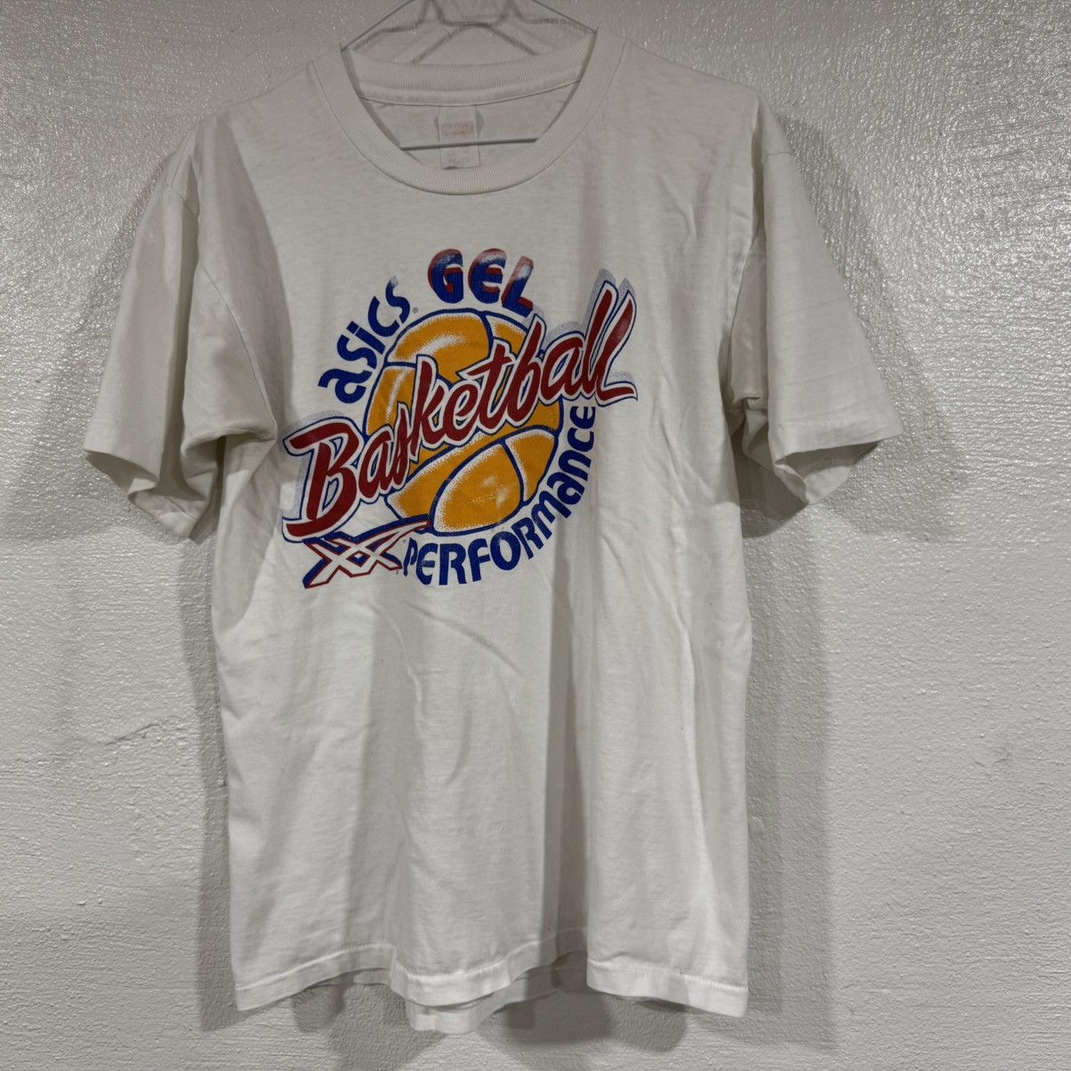 Asics Vtg ASICS Tiger Gel Performance Basketball Shirt Size Med Size US M / EU 48-50 / 2 - 1 Thumbnail