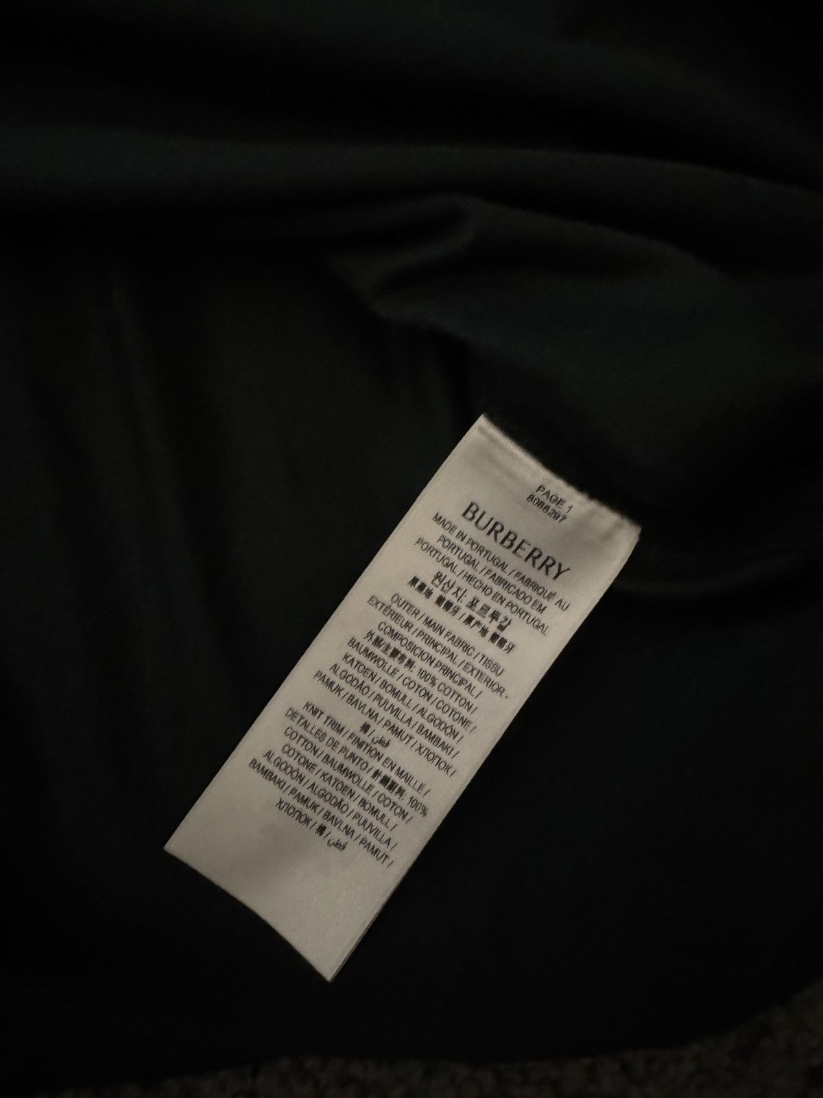 Burberry Burberry Men’s Parker EKD T-Shirt Oversized XS Size US XS / EU 42 / 0 - 5 Thumbnail