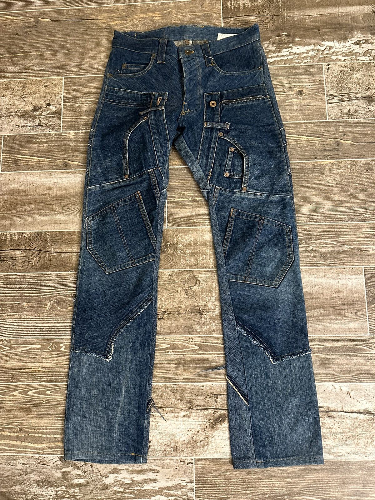 Vintage 90s 20471120 Paper Reconstruction Denim | Grailed