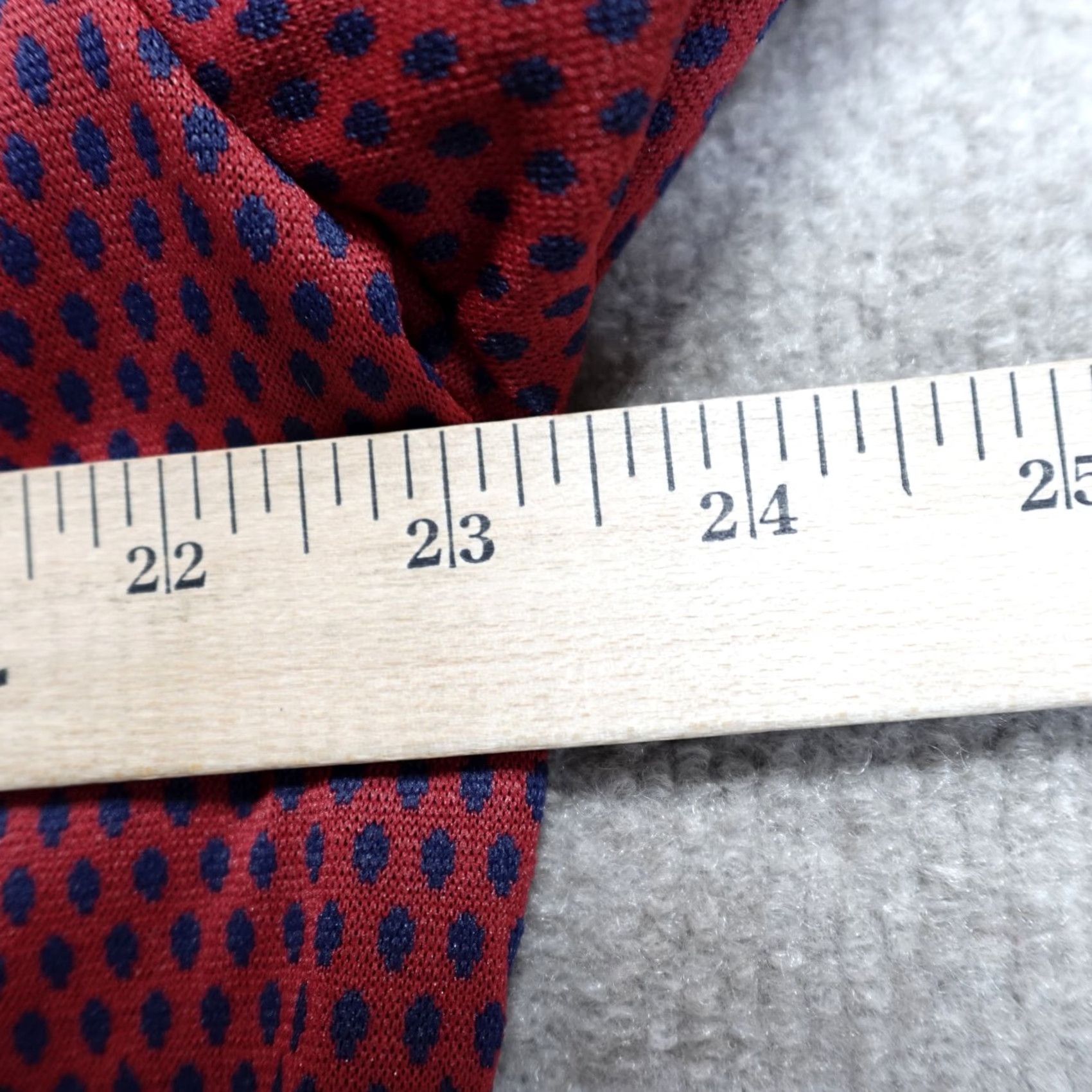 Vintage VINTAGE Howard Shirt L Red Polka Dot 70s Hippie Button-Up Long Sleeve Point Collar Mens Size US L / EU 52-54 / 3 - 7 Thumbnail