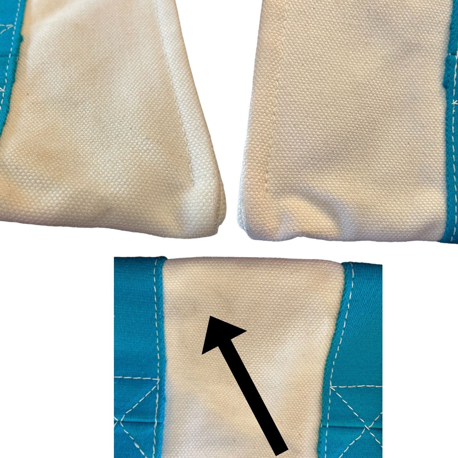 Hermes Hermes Bora Bora PM White Pantone Cotton Handheld Tote Size ONE SIZE - 9 Thumbnail