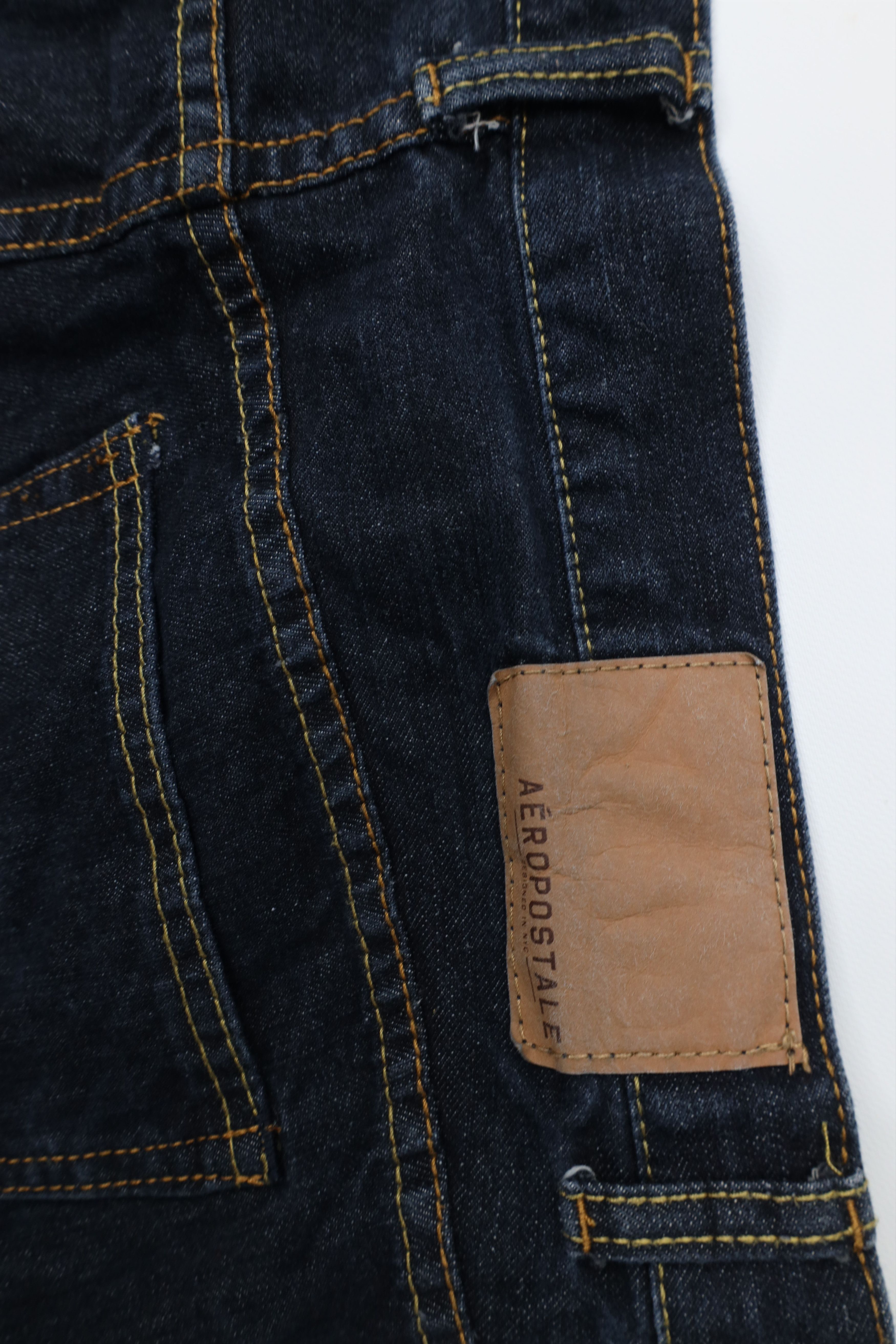 Aeropostale Vintage Y2K Aeropostale Fly Straight Wide Leg Jeans Indigo Size US 38 / EU 54 - 13 Thumbnail