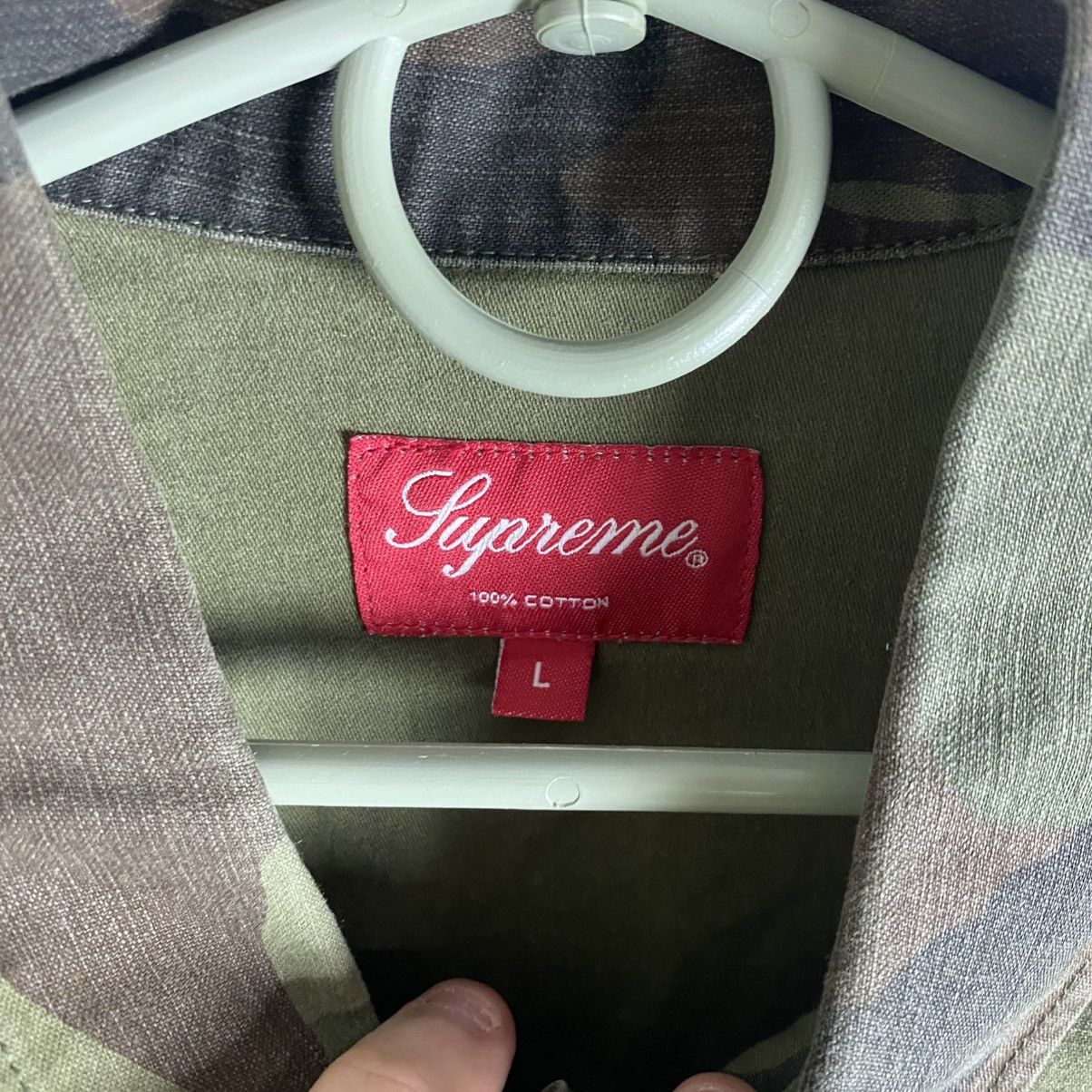 Supreme camo shirt army Big Logo