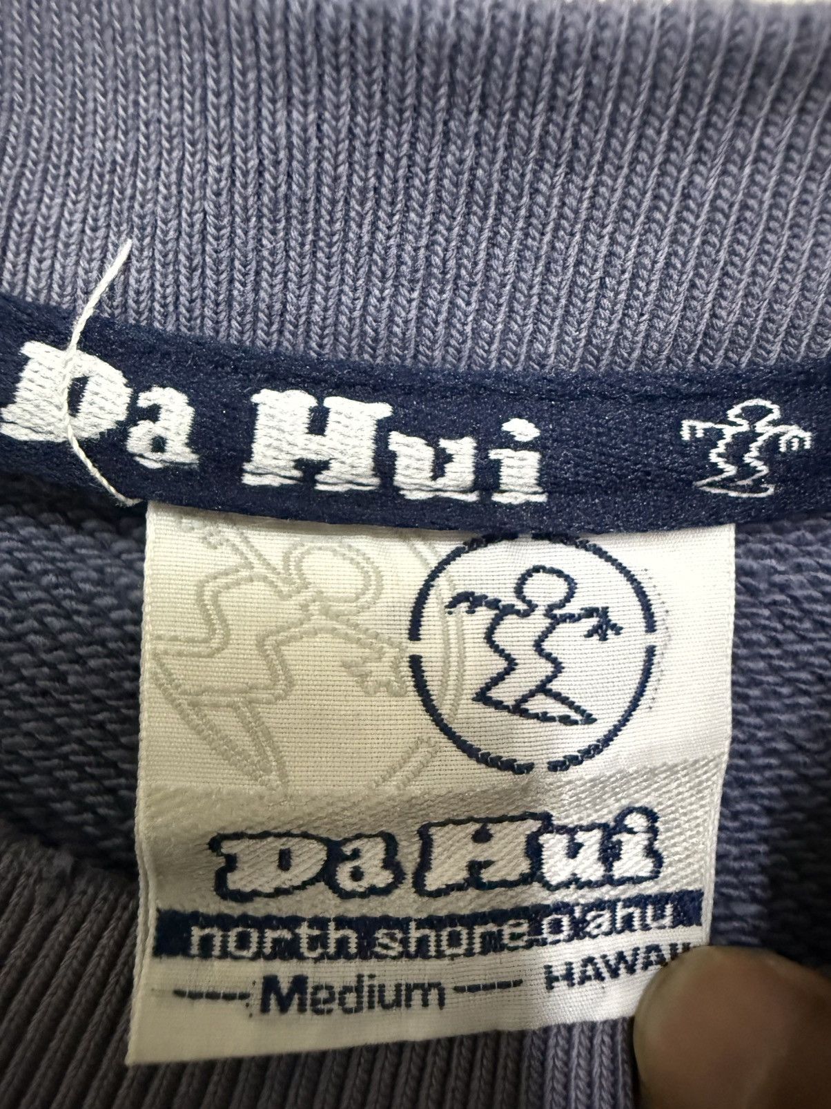 Vintage Vintage Da Hui North Shore Surfing Sunfaded Backhit Sweat Size US S / EU 44-46 / 1 - 9 Thumbnail