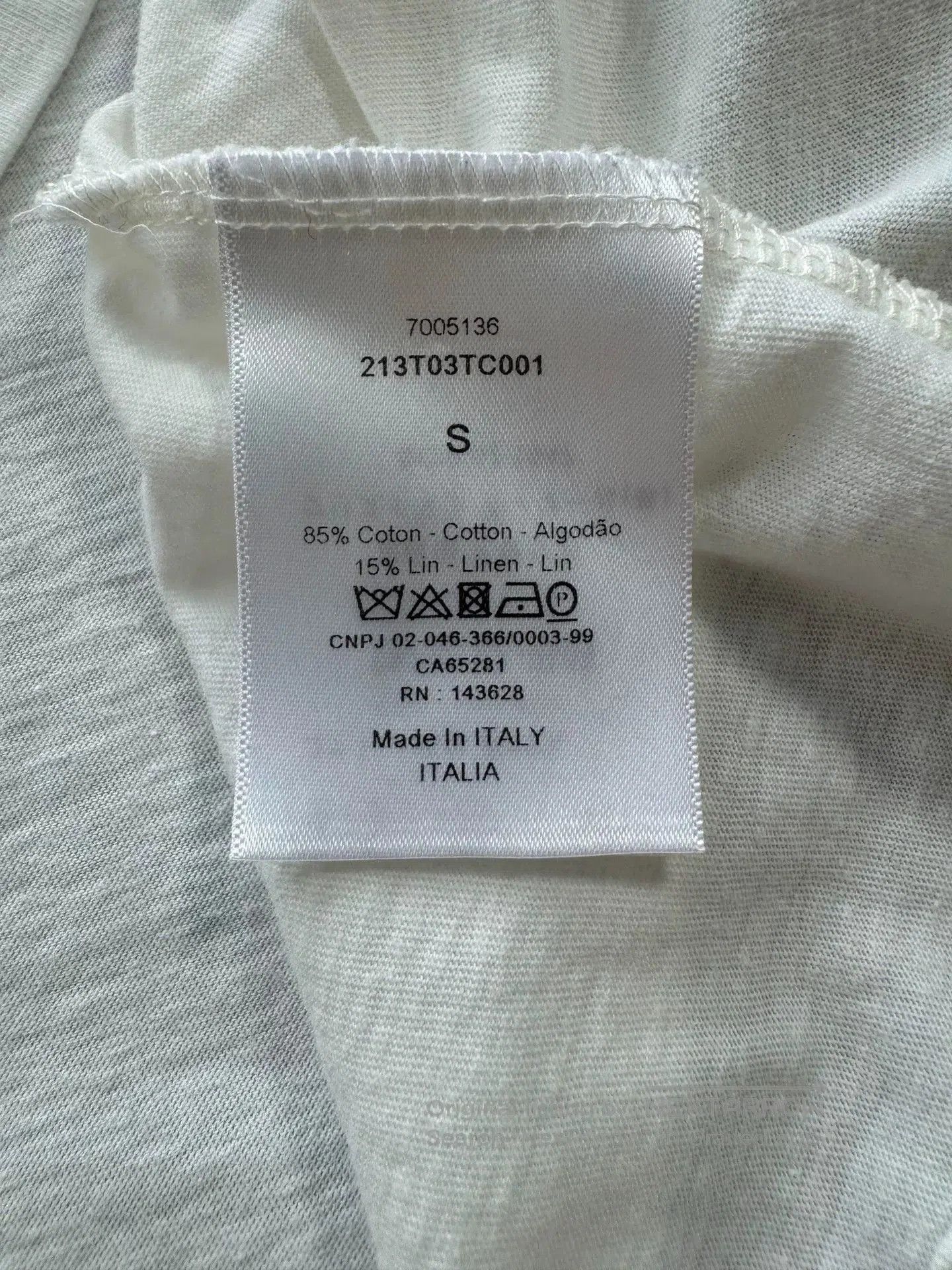 Dior Dior White JA8 Print Short Sleeve Shirt. Size S / US 4 / IT 40 - 6 Thumbnail