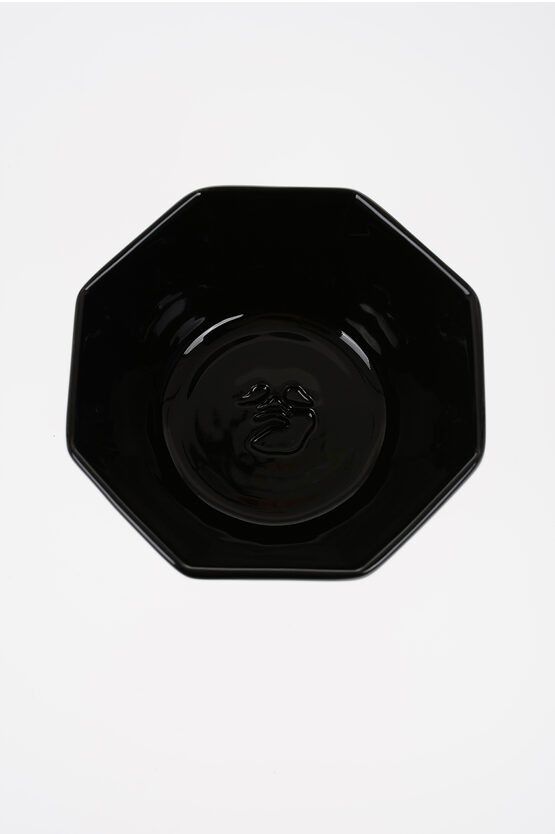 Off-White o1mle0425 Size: OS / Ceramics Oct Breakfast Set in Black Size ONE SIZE - 2 Thumbnail