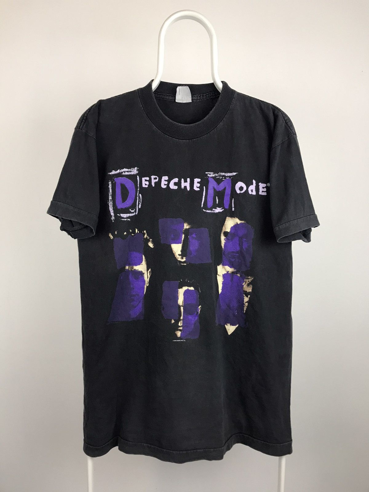 image of Band Tees Vintage Depeche Mode 1993 Songs Of Faith And Devotion in Black, Men's (Size Large)