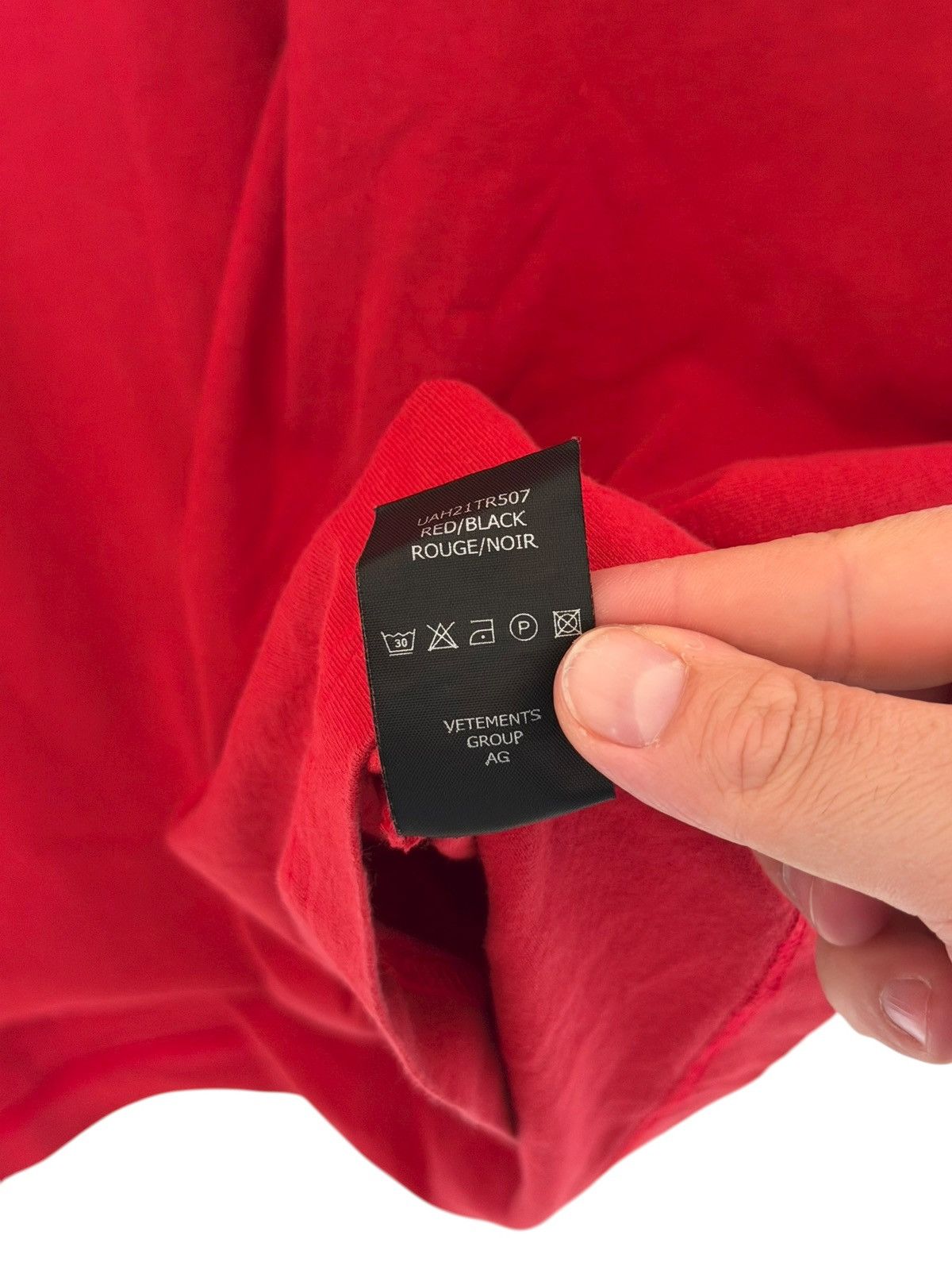 Vetements *RARE* VETEMENTS LIMITED EDITION TEE NORTH FACE PARODY Size US M / EU 48-50 / 2 - 9 Thumbnail
