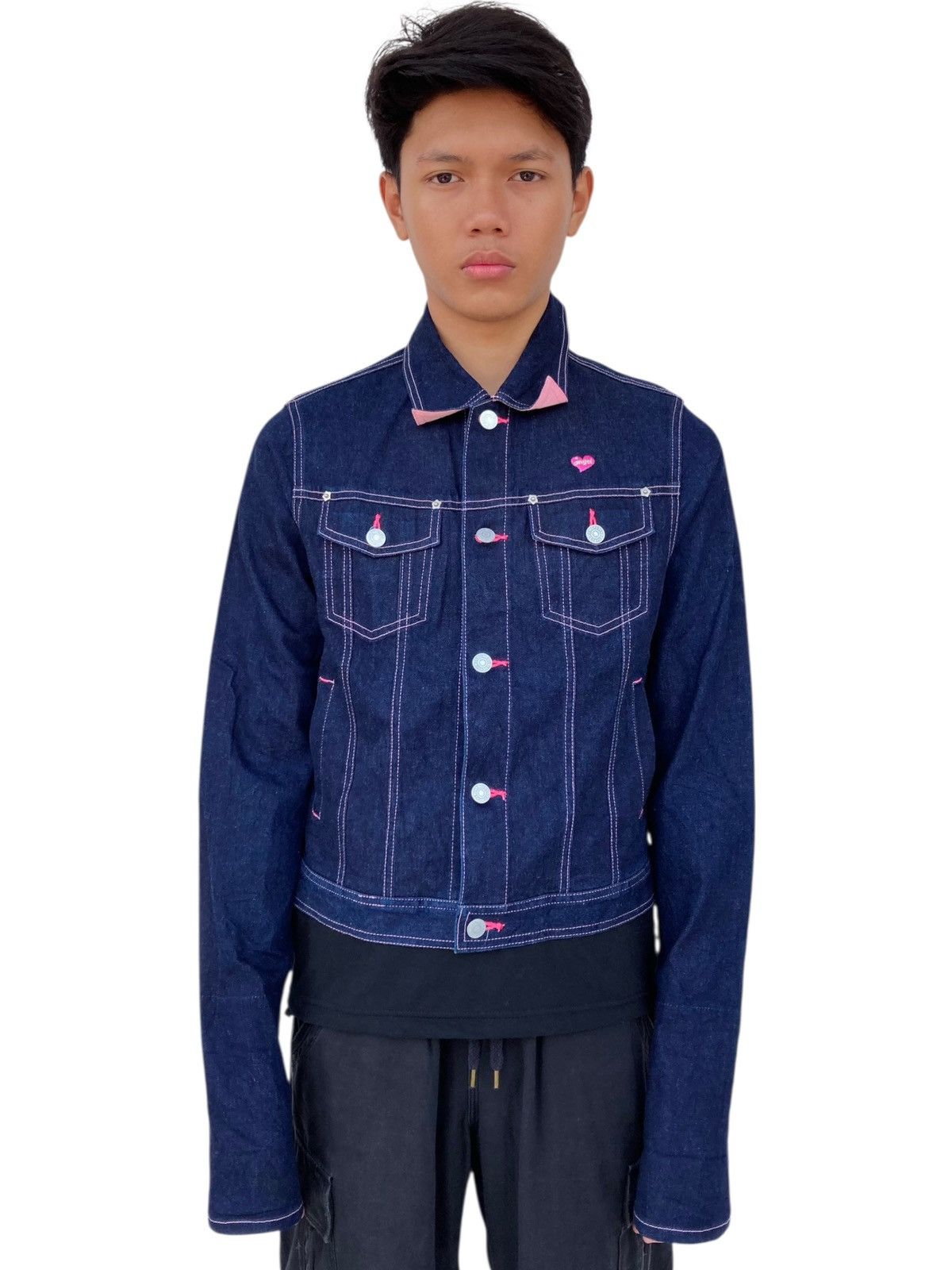 Angel Blue 2000s Angel Blue - Extra Longsleeve Denim Jacket Size US M / EU 48-50 / 2 - 1 Thumbnail