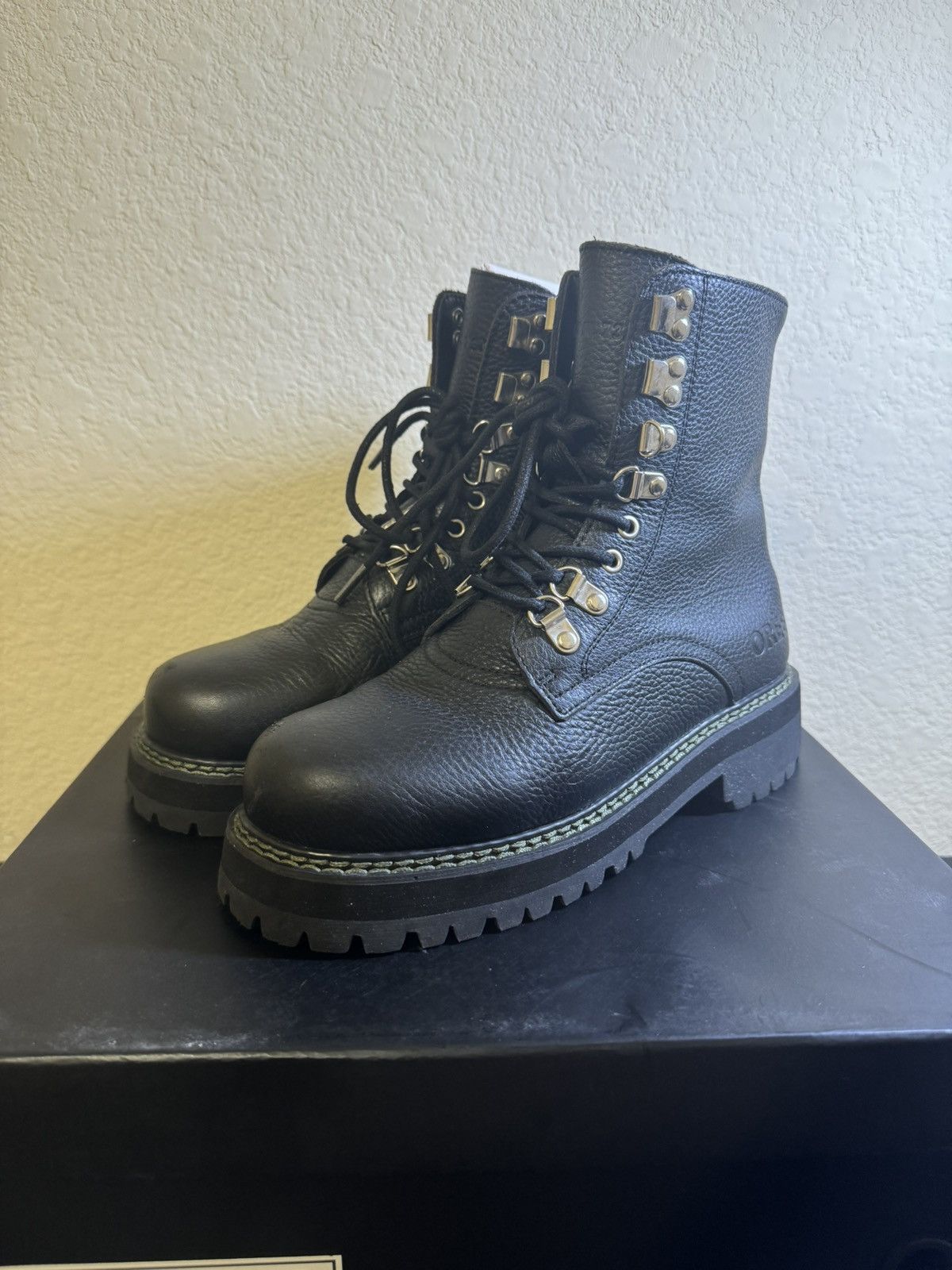 image of Oree New York Oree Infantry Boot in Black, Men's (Size 8)