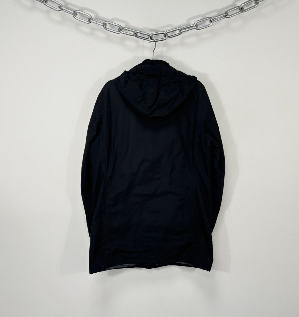 Woolrich Woolen Mills Woolrich John Rich & Bros Men’s Fishtail Black Parka Jacket Size US M / EU 48-50 / 2 - 3 Thumbnail