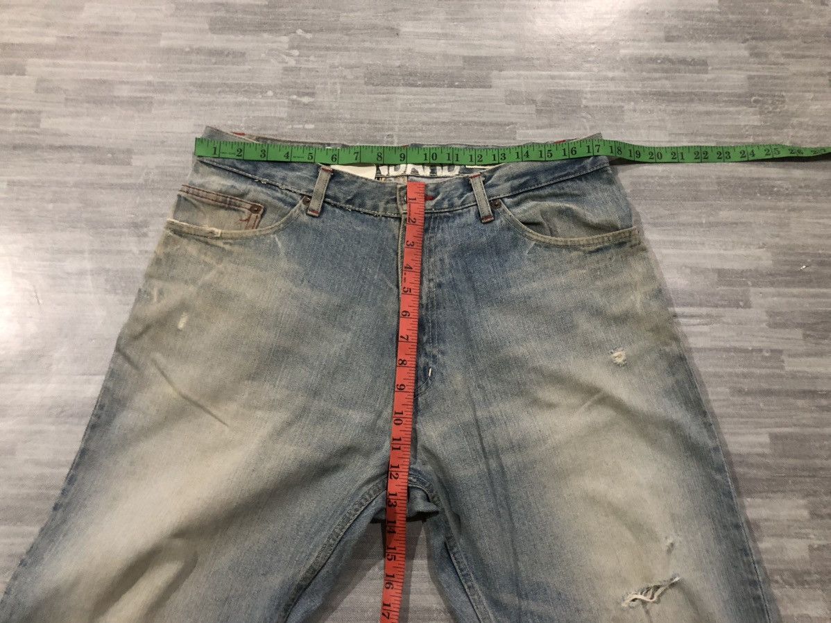FDMTL × Vintage Vintage Scanner Fundamental Flare Jeans Disteressed Size US 35 - 23 Thumbnail