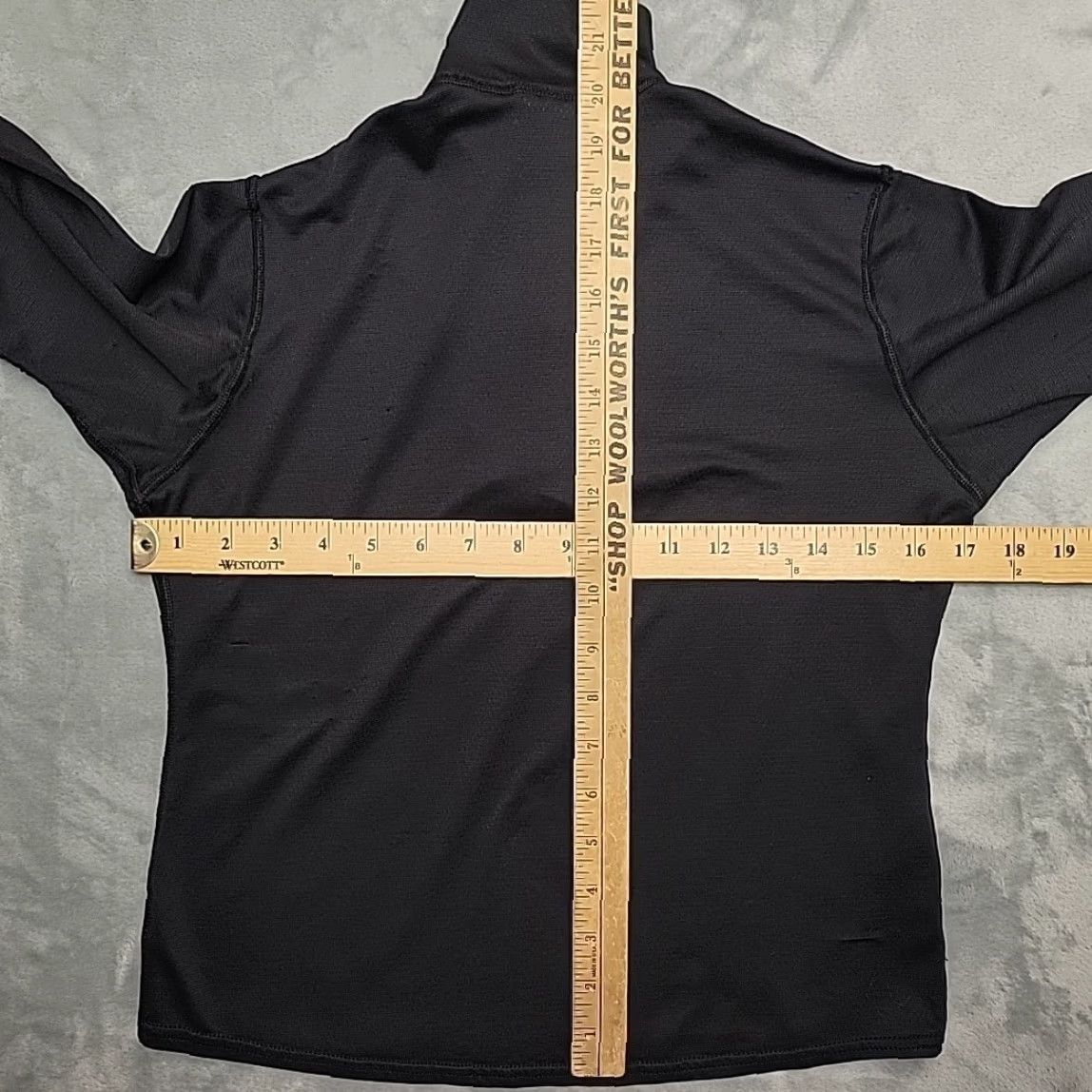 Patagonia VINTAGE Patagonia Capilene Sweater Women XS Black 1/4 Zip Outdoors Made in USA Gorp Size XS / US 0-2 / IT 36-38 - 7 Thumbnail