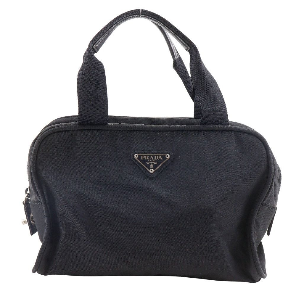 Prada Prada Prada Mini Boston Nylon Handbag Textile Handbag DUTY FREE for USA Size ONE SIZE - 1 Thumbnail