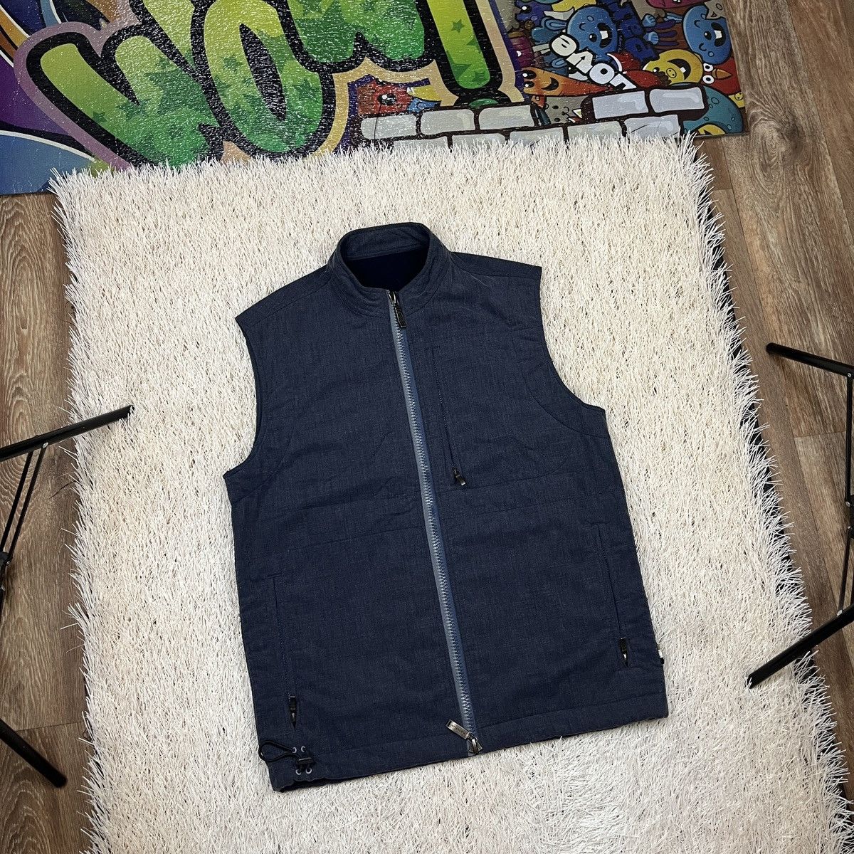 Maharishi vintage Maharishi vest gilet waistcoat utility jacket navy Size US L / EU 52-54 / 3 - 1 Thumbnail