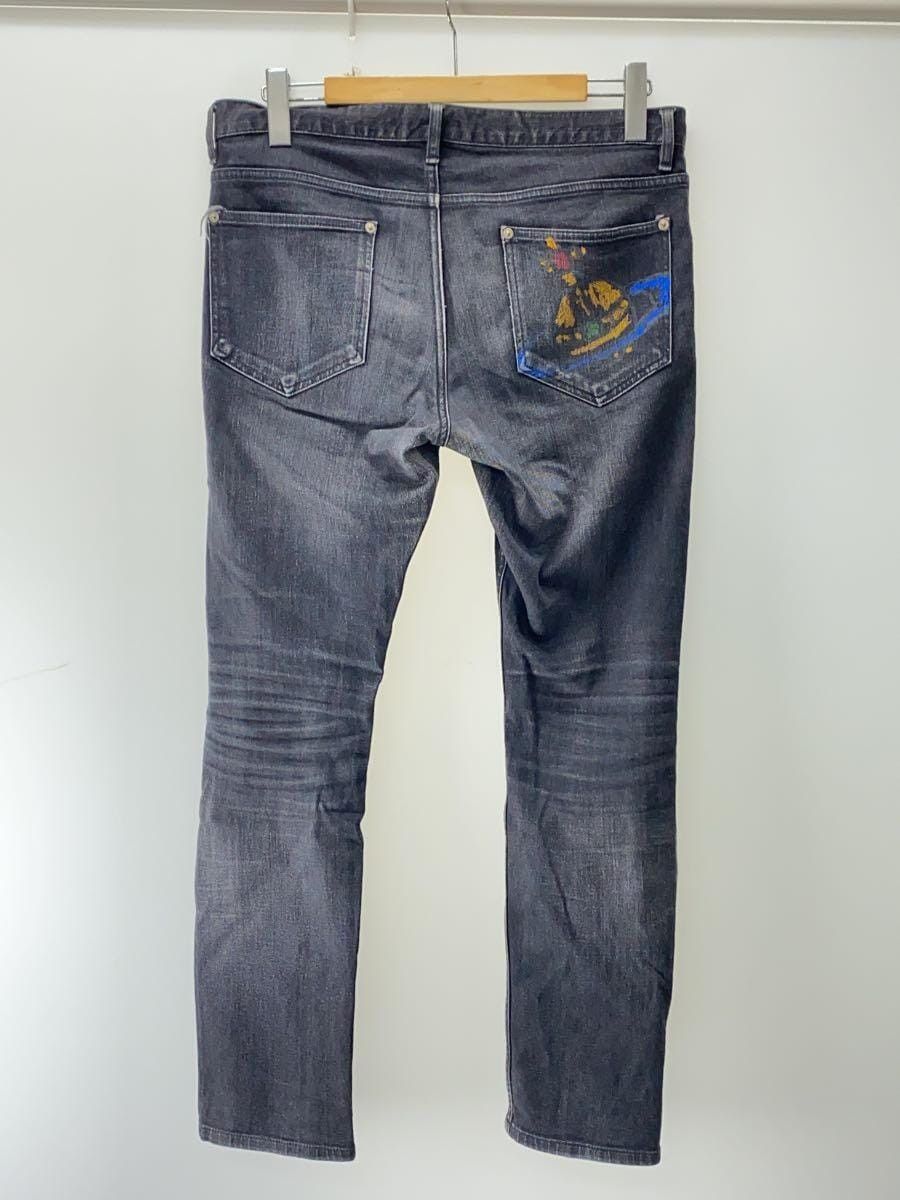 image of Vivienne Westwood Orb Denim in Black, Men's (Size 32)