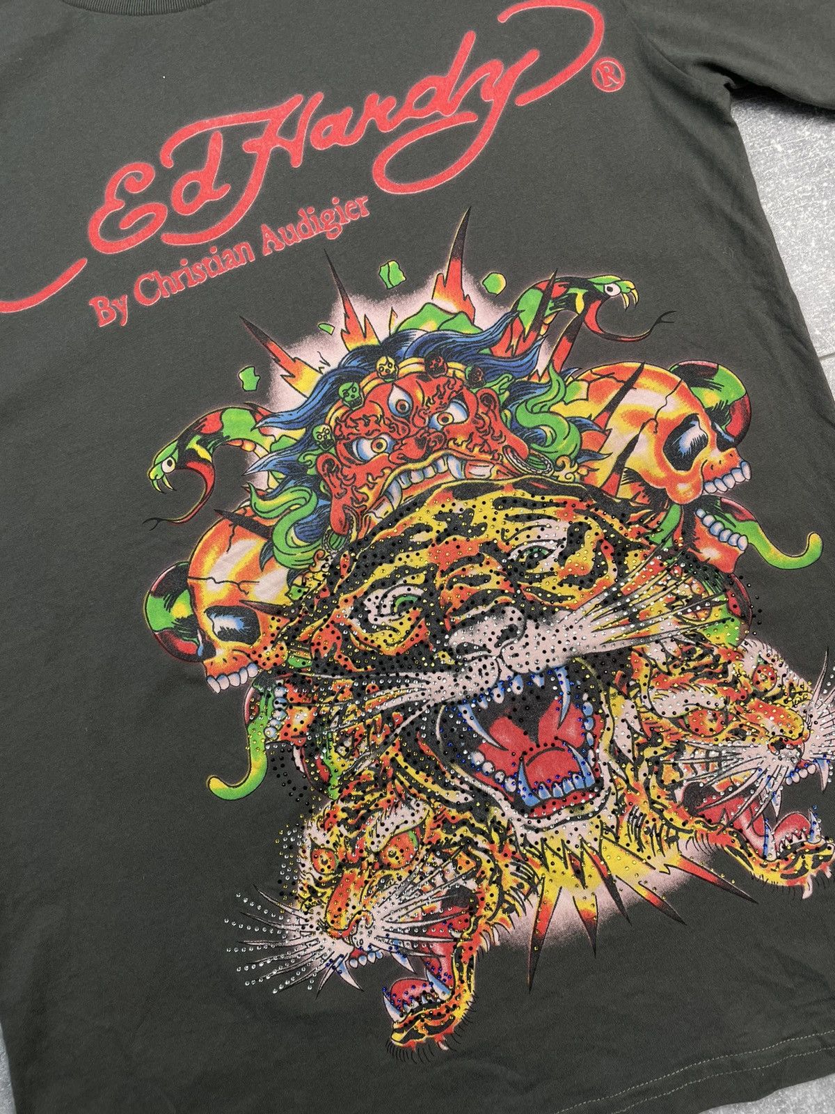 Christian Audigier × Ed Hardy Ed Hardy by Christian Audigier T-shirt Size US L / EU 52-54 / 3 - 3 Thumbnail