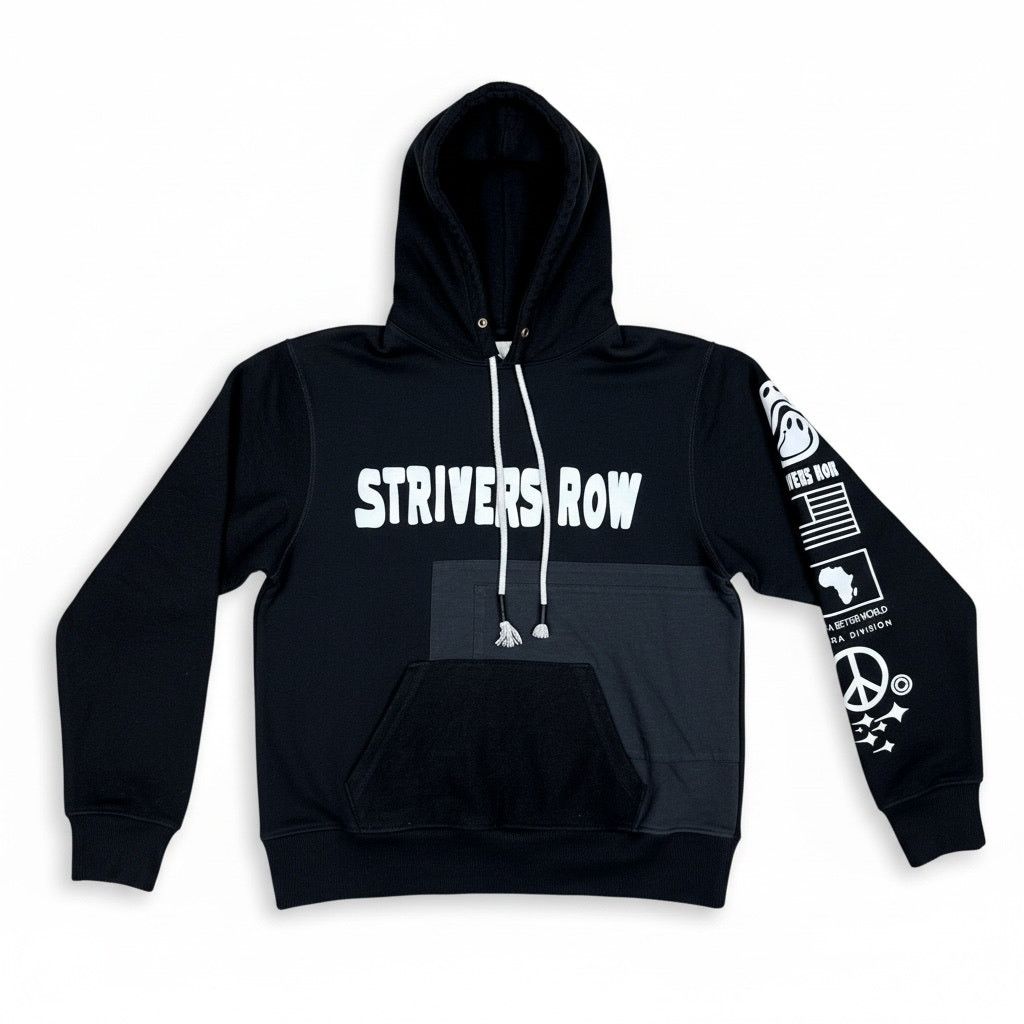 Other Strivers Row Men's Medium Black Abstract Logo Streetwear Size US M / EU 48-50 / 2 - 1 Thumbnail