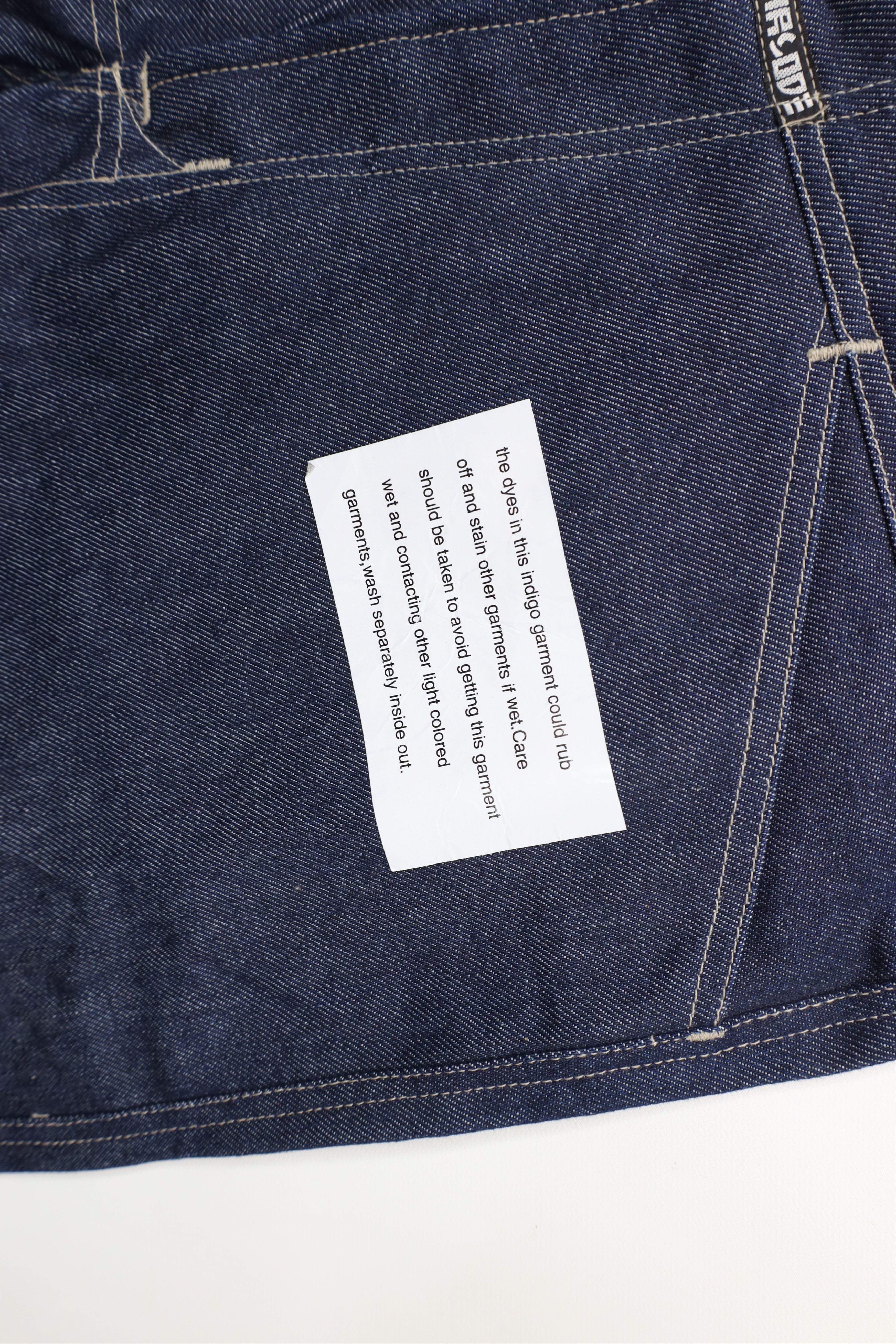 Vintage Deadstock Vintage 90s Y2K Streetwear Denim Cargo Shorts Blue Size US 36 / EU 52 - 5 Thumbnail