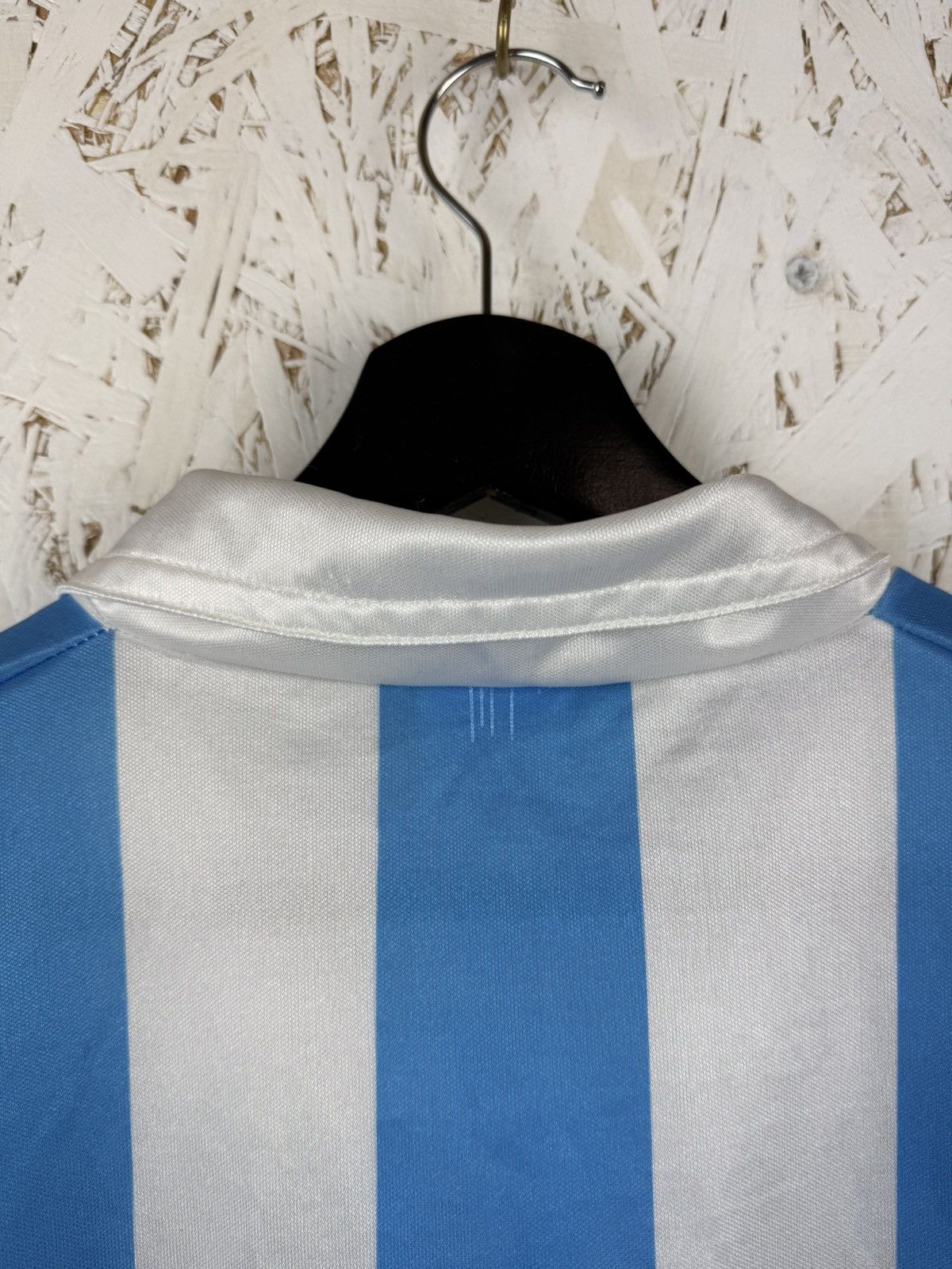 Vintage 90s Reusch Argentina Football Soccer Retro Jersey Size 3 (L) Size US L / EU 52-54 / 3 - 12 Thumbnail