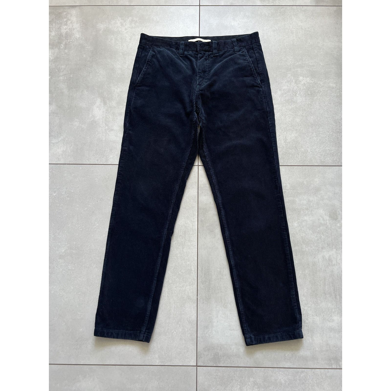 Norse Projects Norse projects classic aros corduroy regular fit blue pants Size US 31 - 1 Thumbnail
