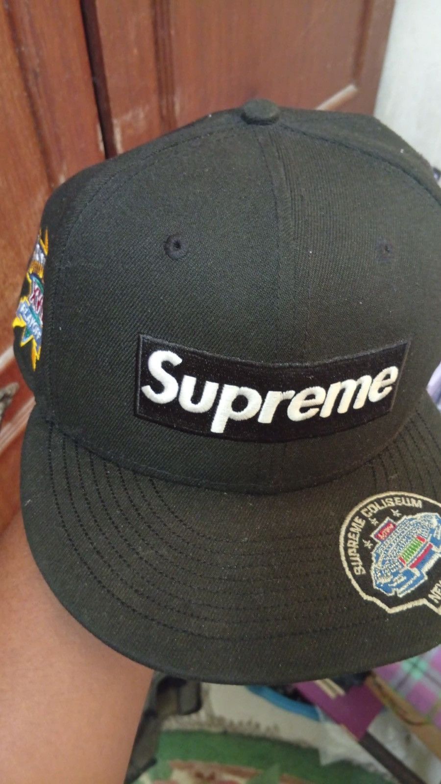 New Era × Supreme Supreme New Era World Famous Coliseum New York Cap Size ONE SIZE - 1 Thumbnail